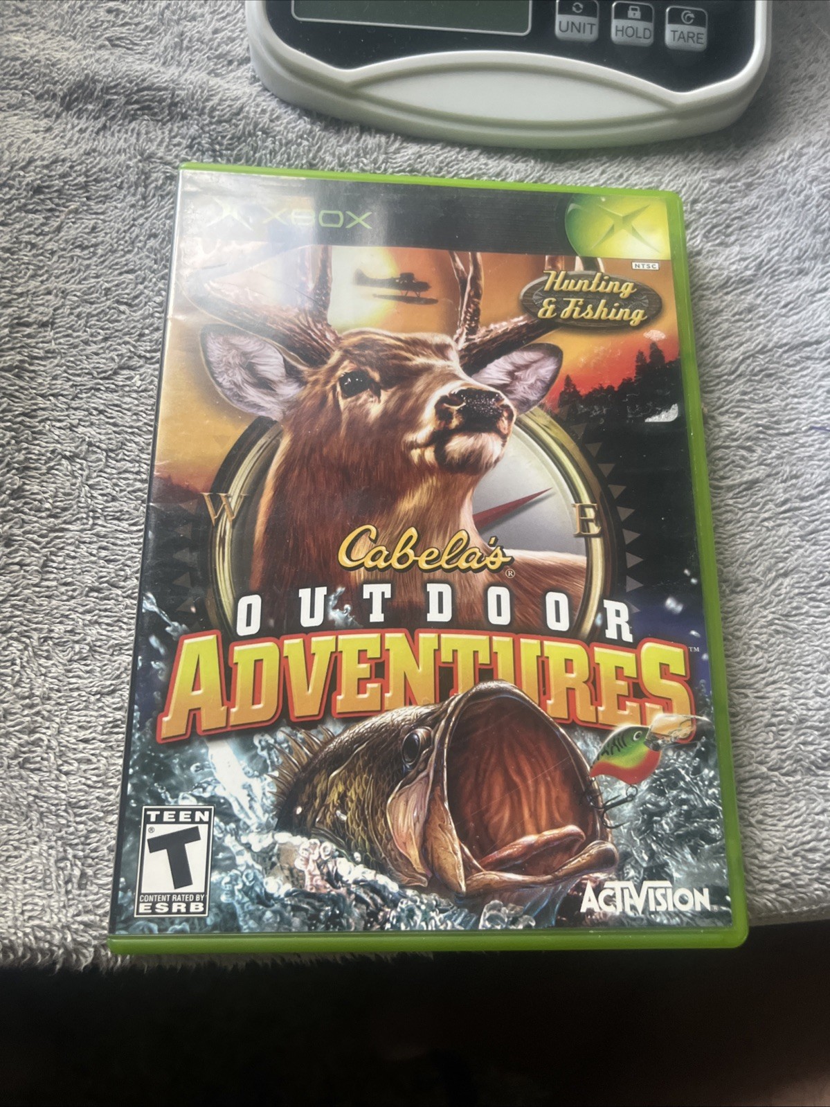 Cabela's Outdoor Adventures Untested Disc And Case OnlyHunting Fishing Game CIB