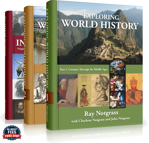 Notgrass Exploring World History Complete Curriculum Set Newest 2014 Edition
