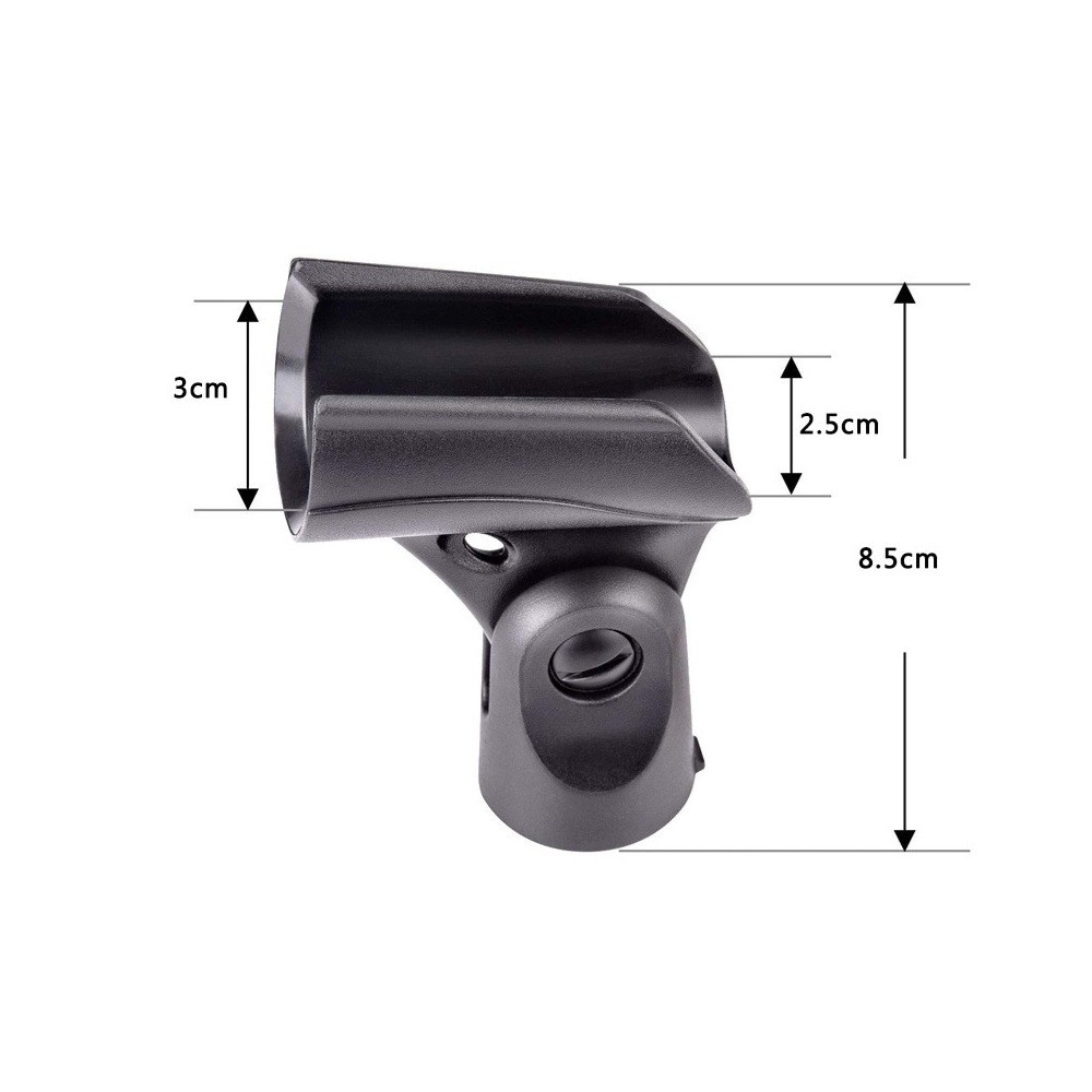 2 Pack Microphone Clip Replacement for Shure Beta58A PGA58 Vocal Microphone