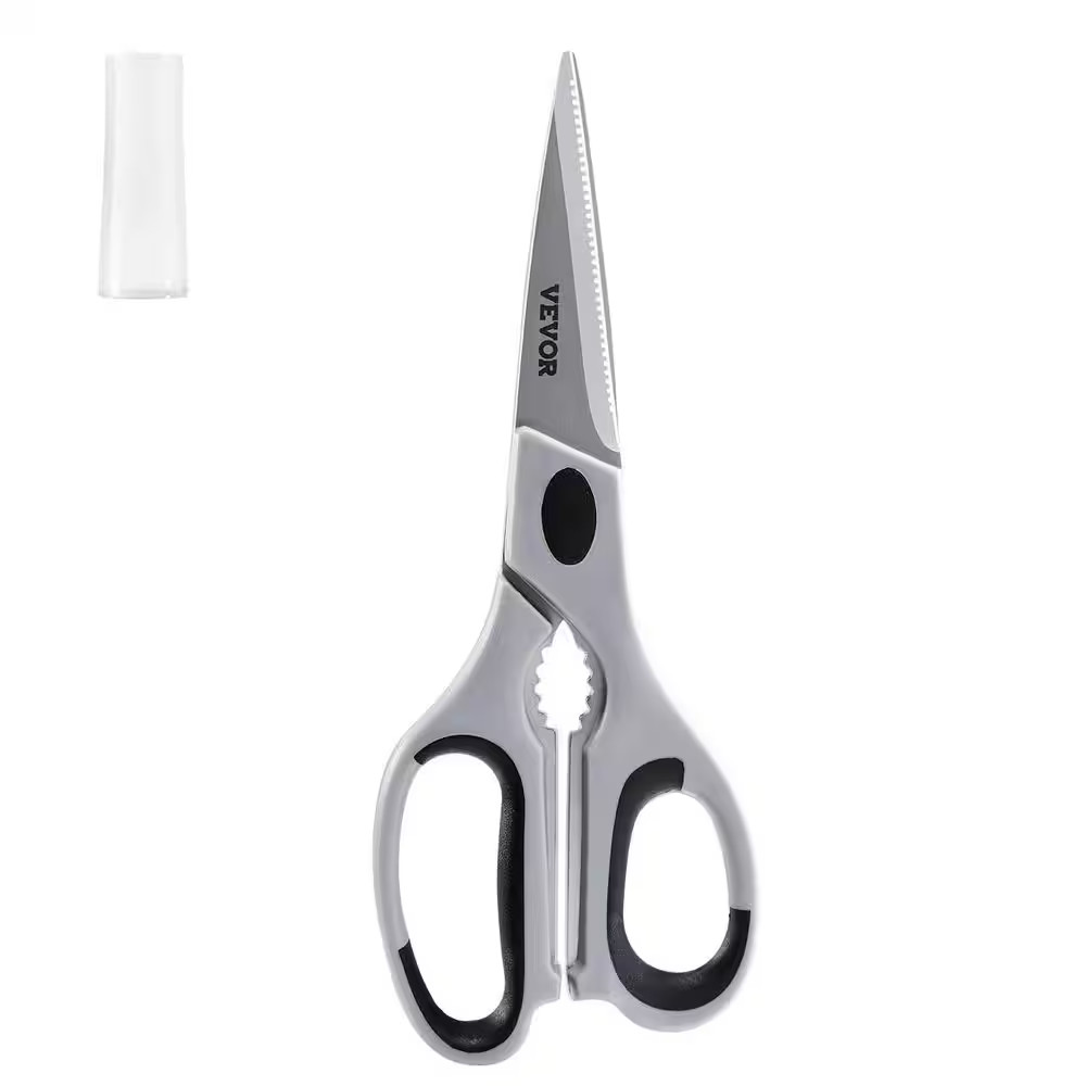 Kitchen Scissors, Durable Stainless Steel Kitchen Shears, Heavy Duty Cooking She