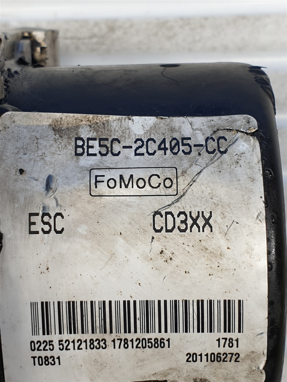 10-12 Ford Fusion ABS Antilock Brake Control AE5C2C219FE-BE5C2C405CC OEM 9112g21
