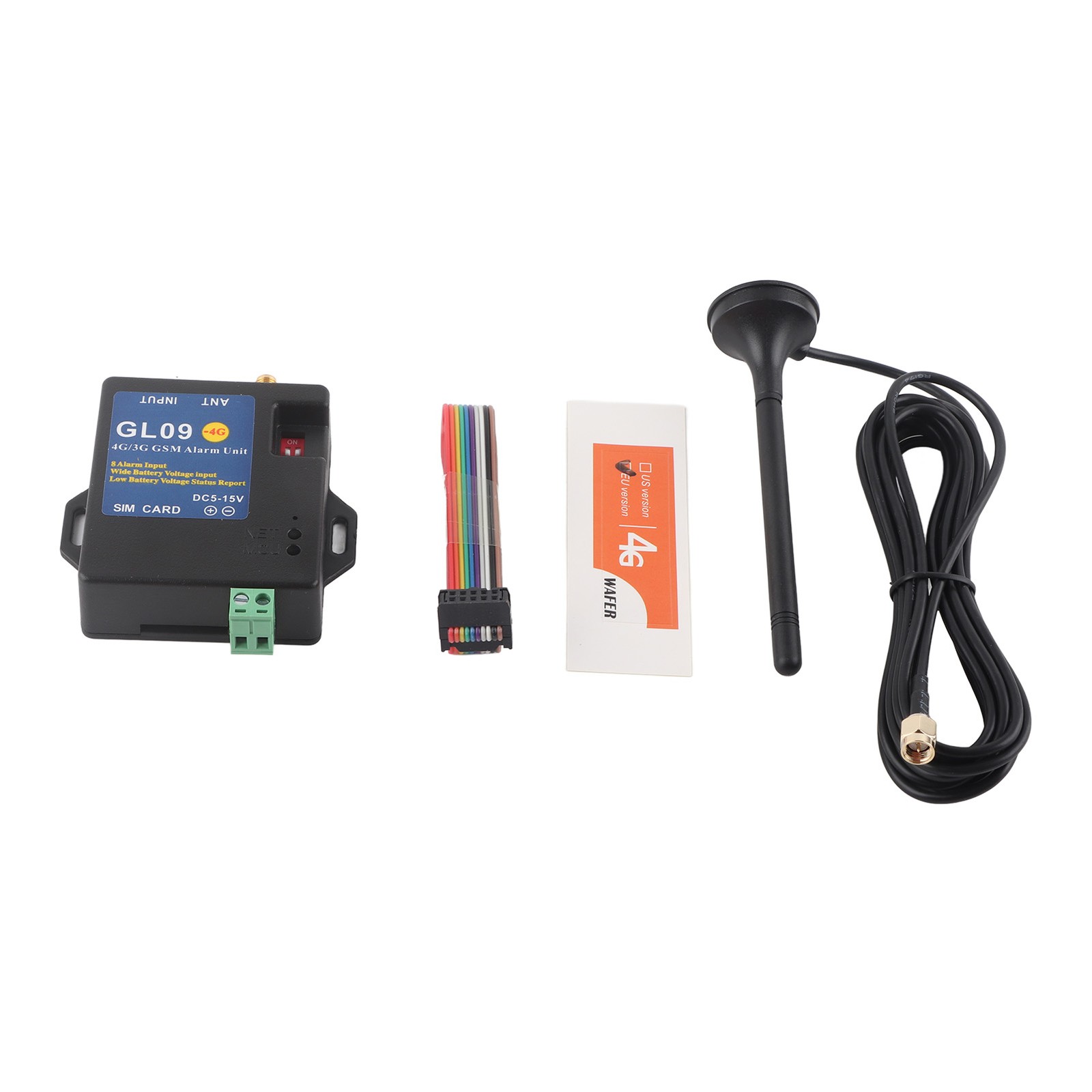 EU Frequency 4G/3G/GSM Alarm Security System Alert Module 8‑Channel Input N