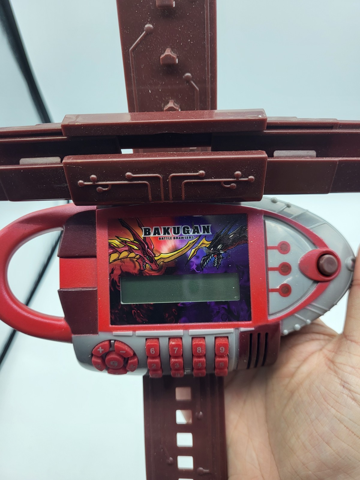 Bakugan BakuGauntlet Electronic Wrist Calculator Game Accessory