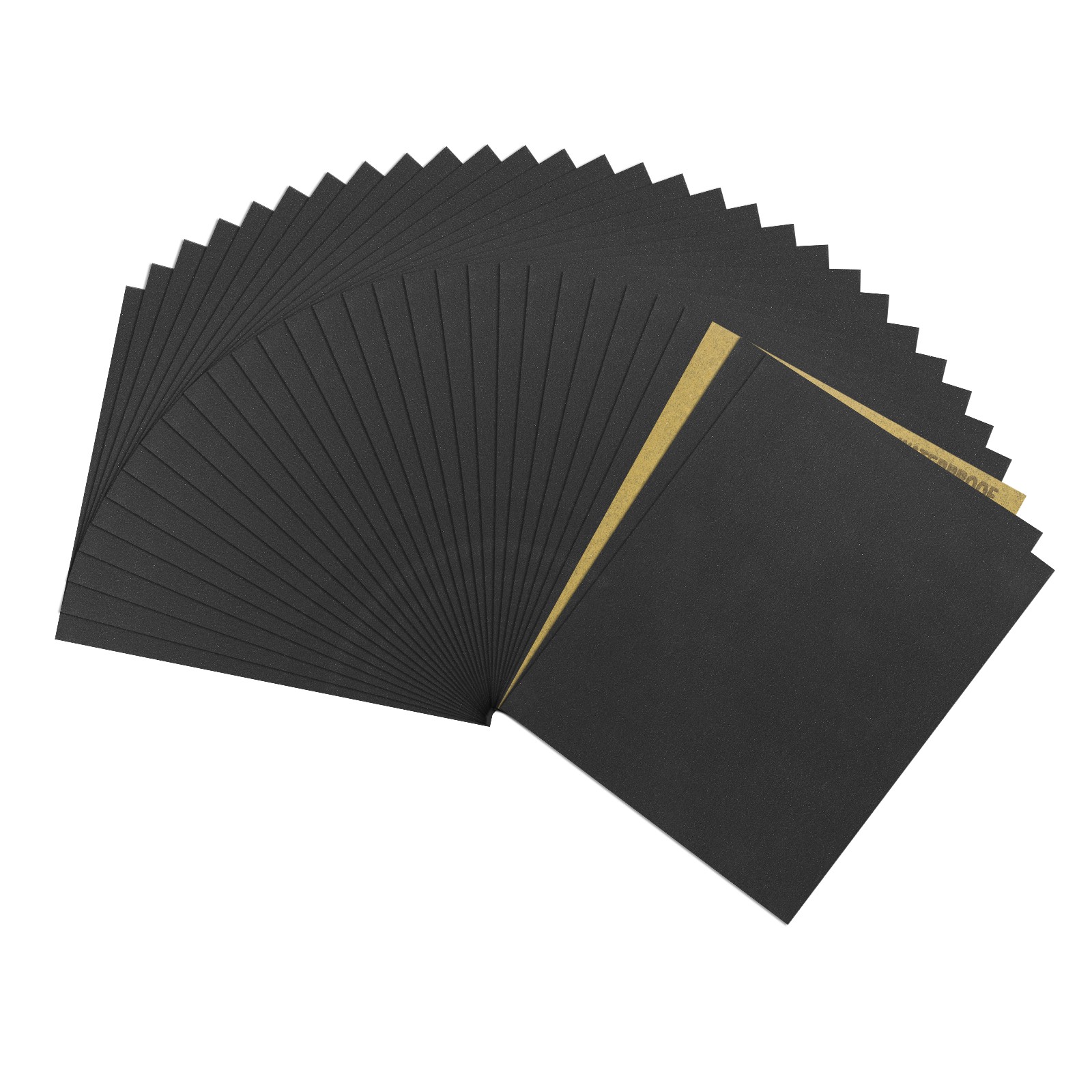 Sandpapers (9" x 11"/229mm x 279mm) 30 Sheet, 500 Grit Sand Paper for Polishing