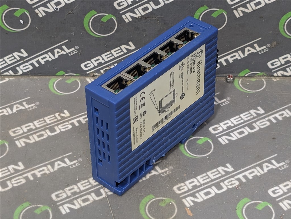USED Hirschmann SPIDER 5TX 5 Port Ethernet Rail Switch
