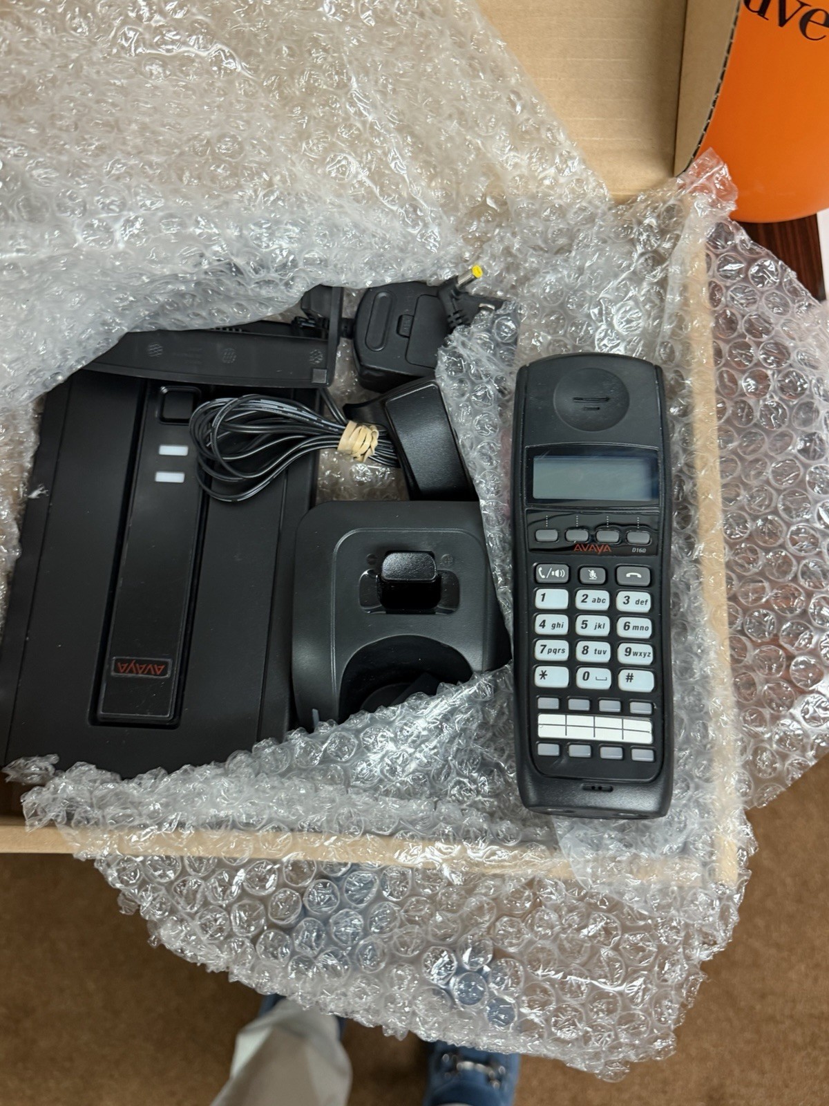 Avaya D160 & D100 Cordless Phone And Base Refurbished