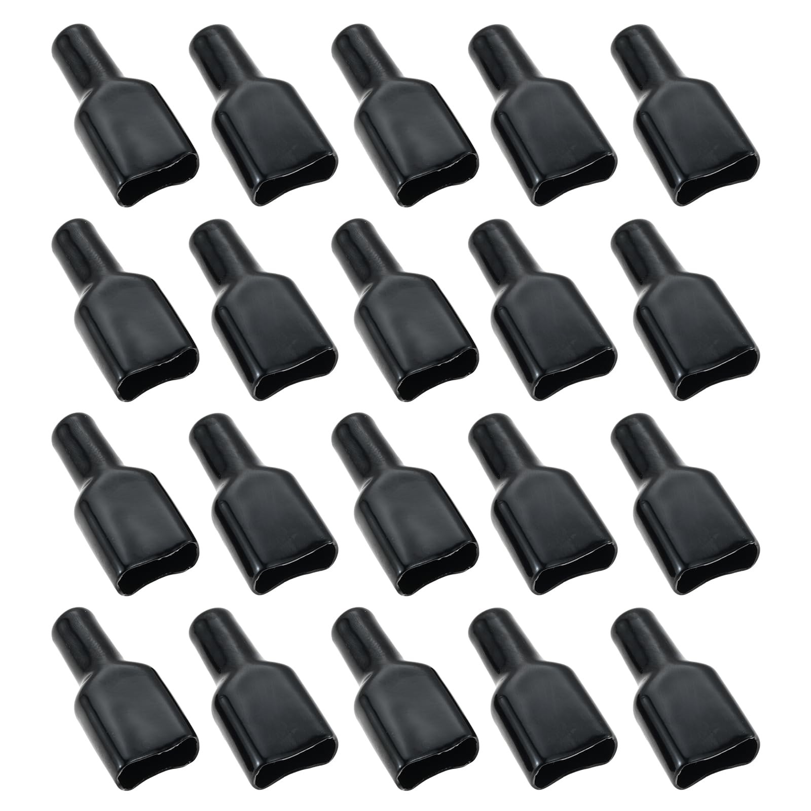 20Pcs Flame Retardant Cover Rubber Sleeve, 2-Position Power Connector Rubber ...
