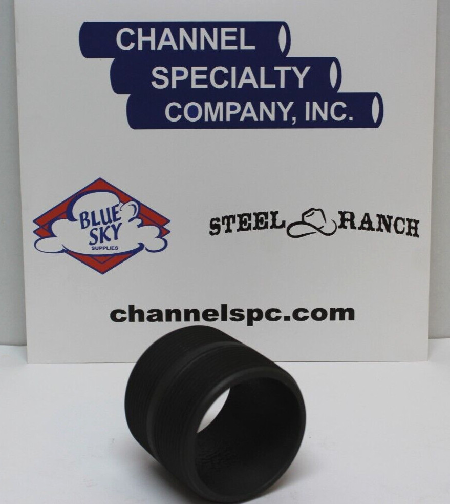 3" x 3" Sch 80 Nipples Carbon Steel Seamless: Surplus