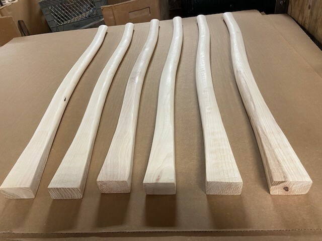 36" Tree Planter or Carpenter Adze Handl Hickory Replacement Handle ( 6 handles)