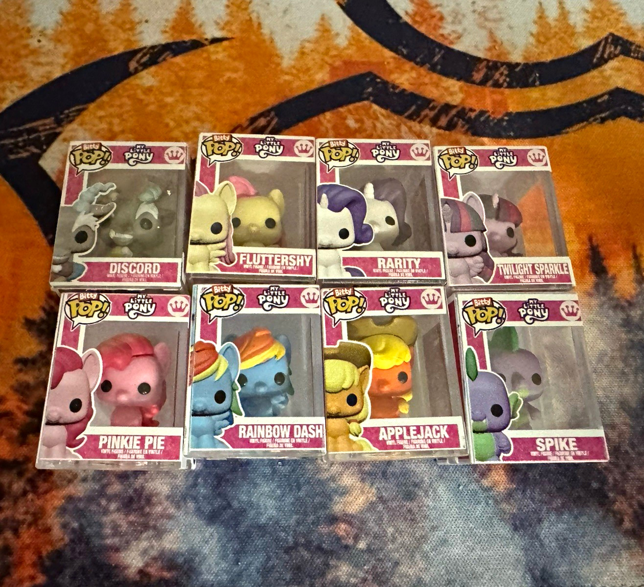 Funko Bitty Pop My Little Pony Mixed Lot of 8