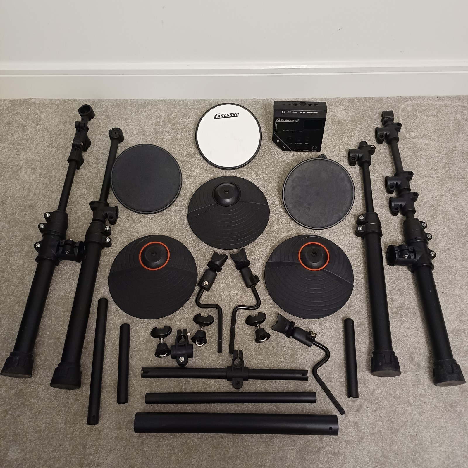 Carlsbro CSD100 Electronic Drum Kit - Black