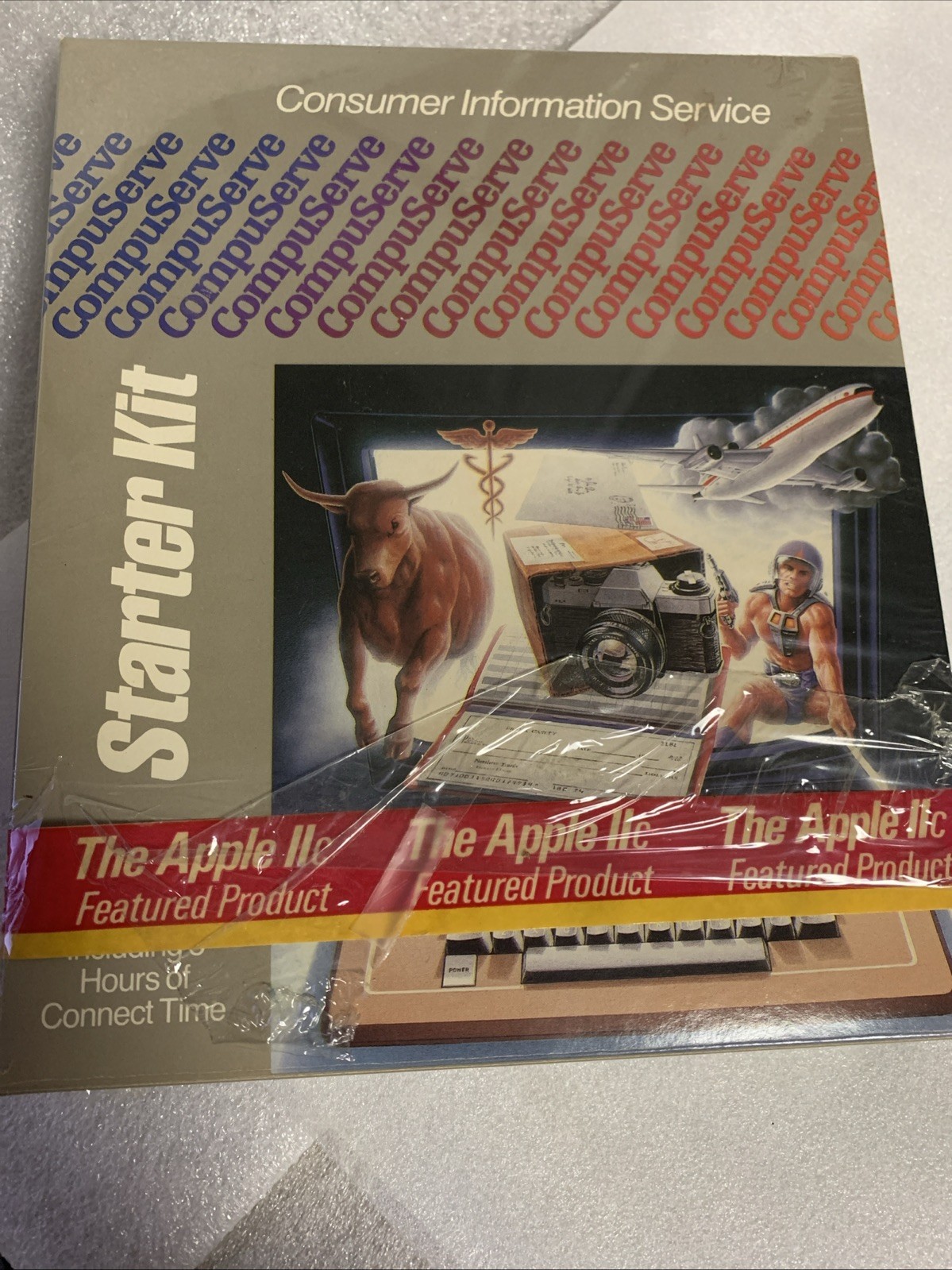 CompuServe Start Kit Binder & Sleeve Consumer Inforamtion Service The Source/AOL