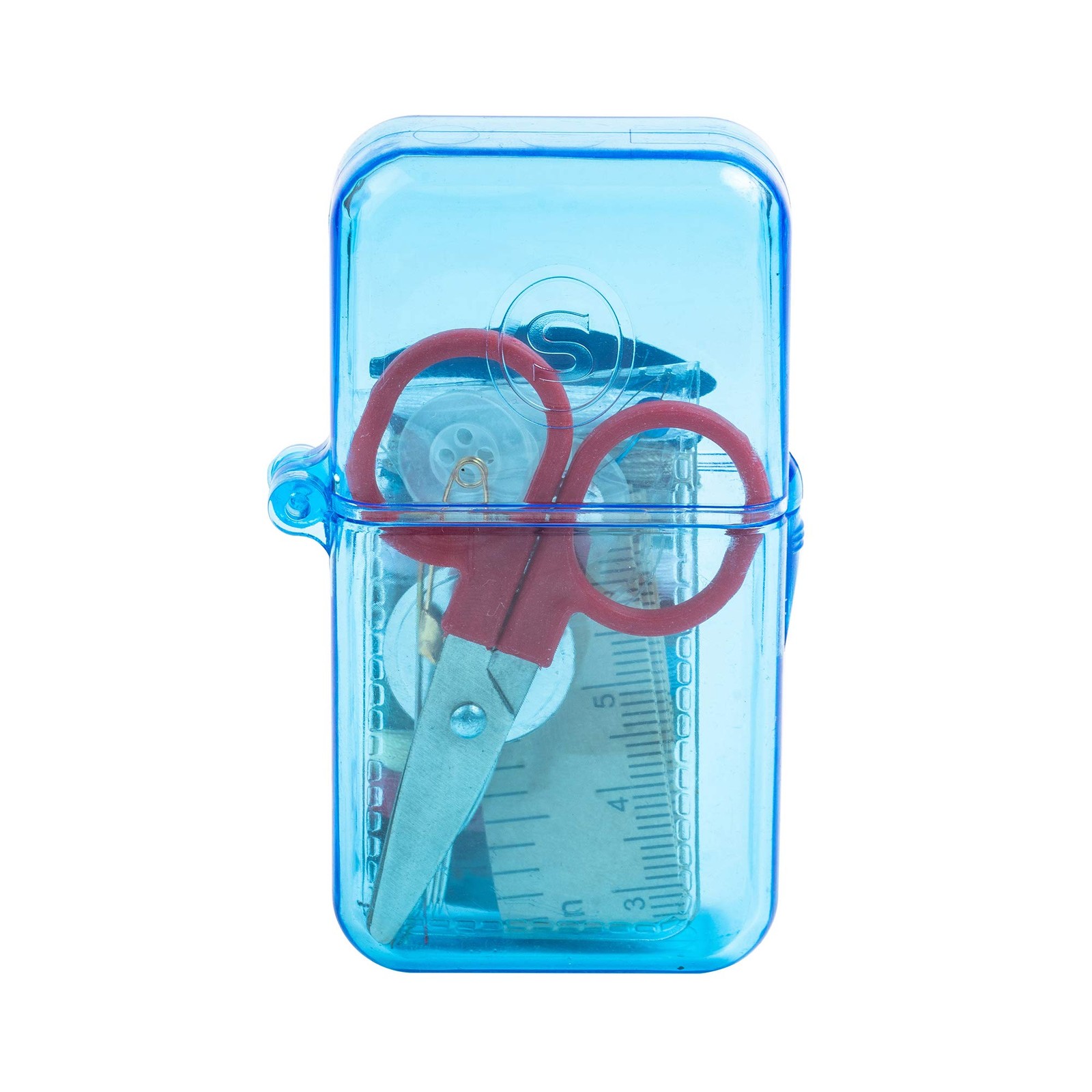 SINGER 01927 Travel Sewing Kit in Case, Assorted Colors, 1 Kit, Multicolor