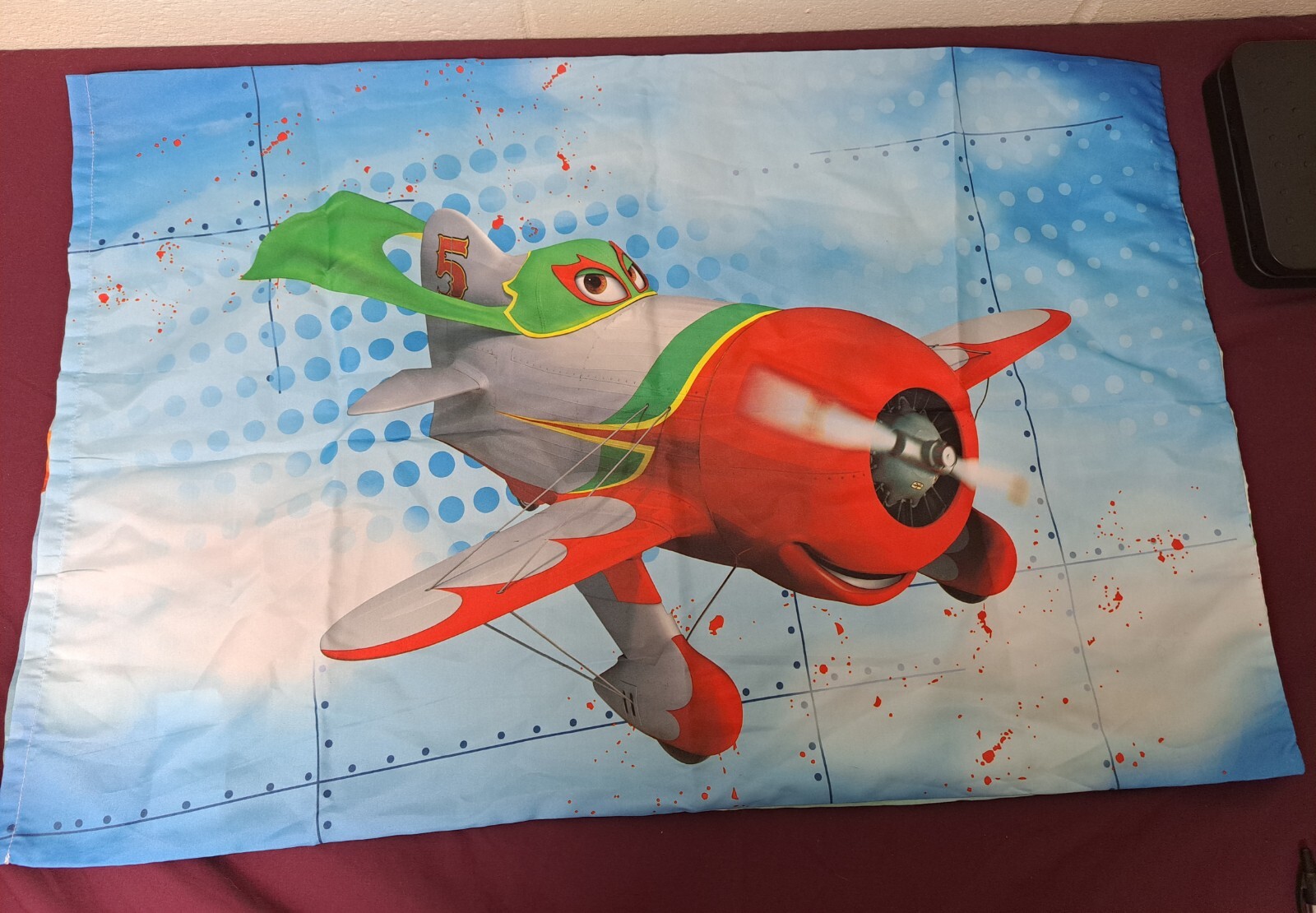 Disney Cars Take Flight Standard Size Pillowcase