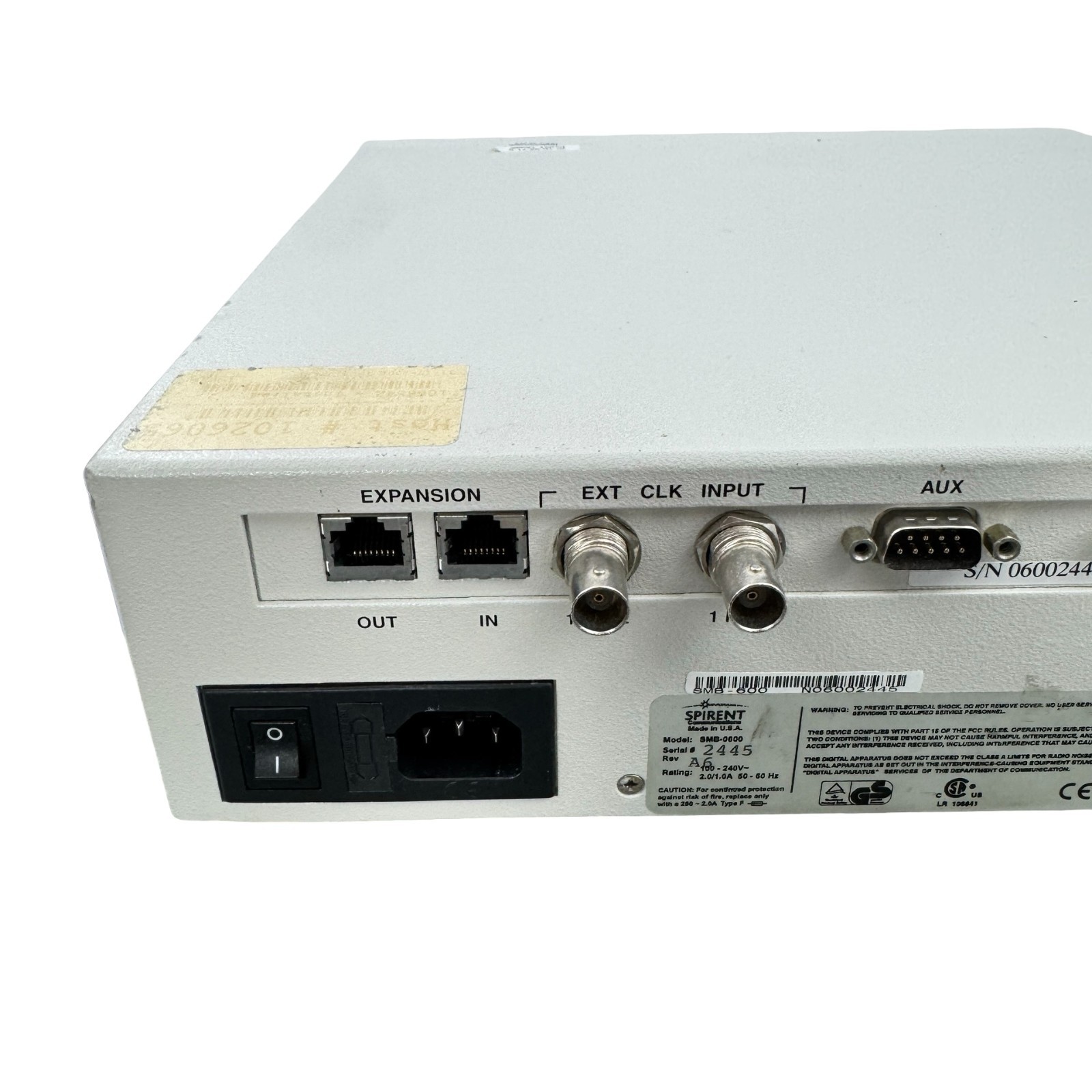 Spirent SmartBits 600 Performance Analysis System