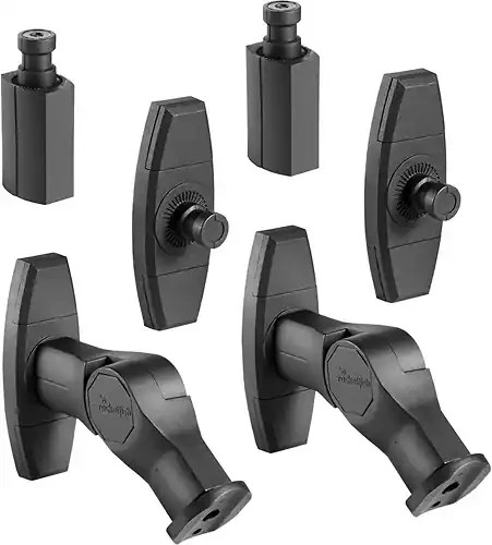 Rocketfish RF-HSWM2B Tilting Wall Mounts for Small Speakers 2 Pieces