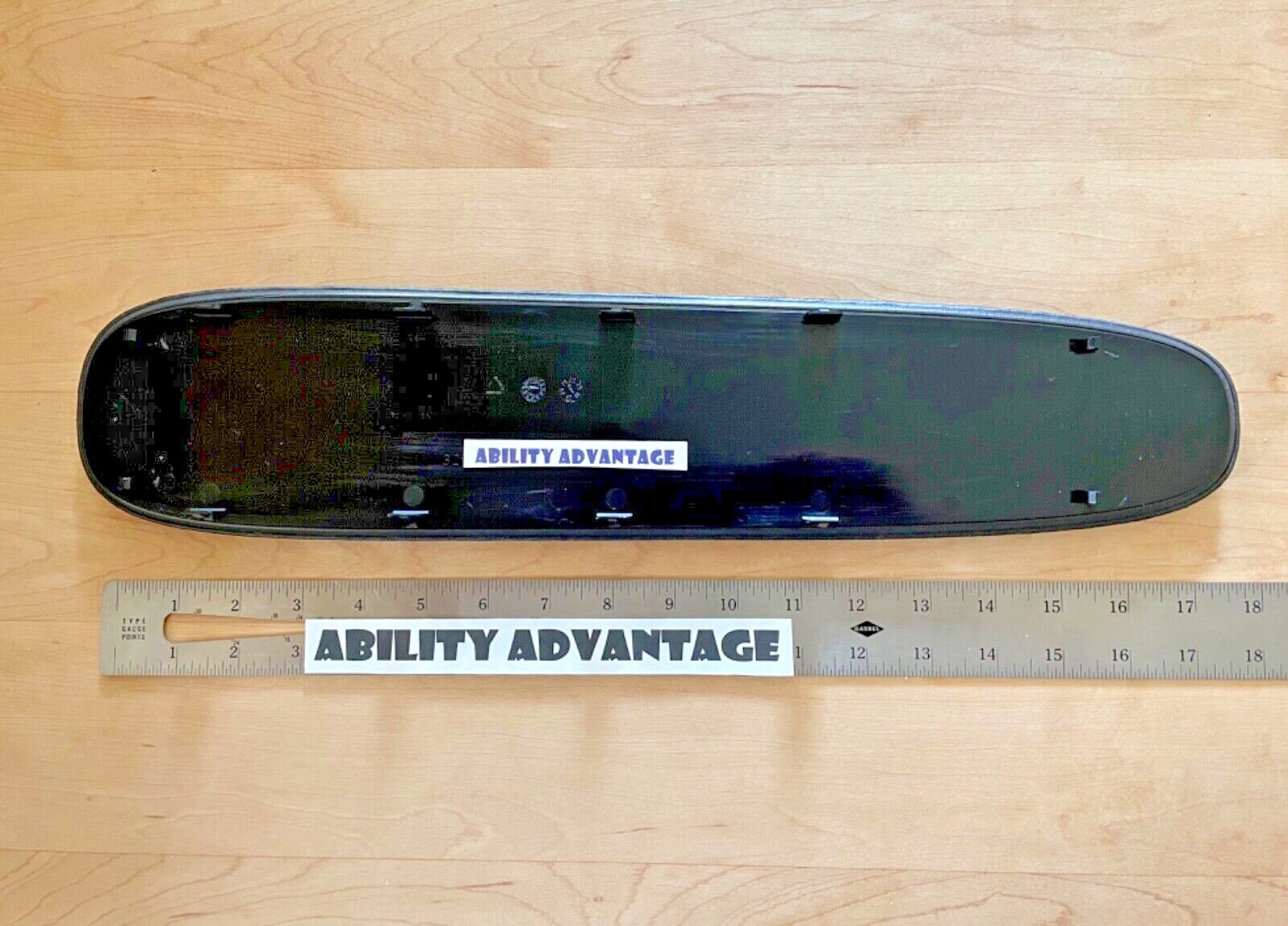 NEW: Permobil 18” 3G ARMREST ARMPAD INSERT black leatherette arm pad.