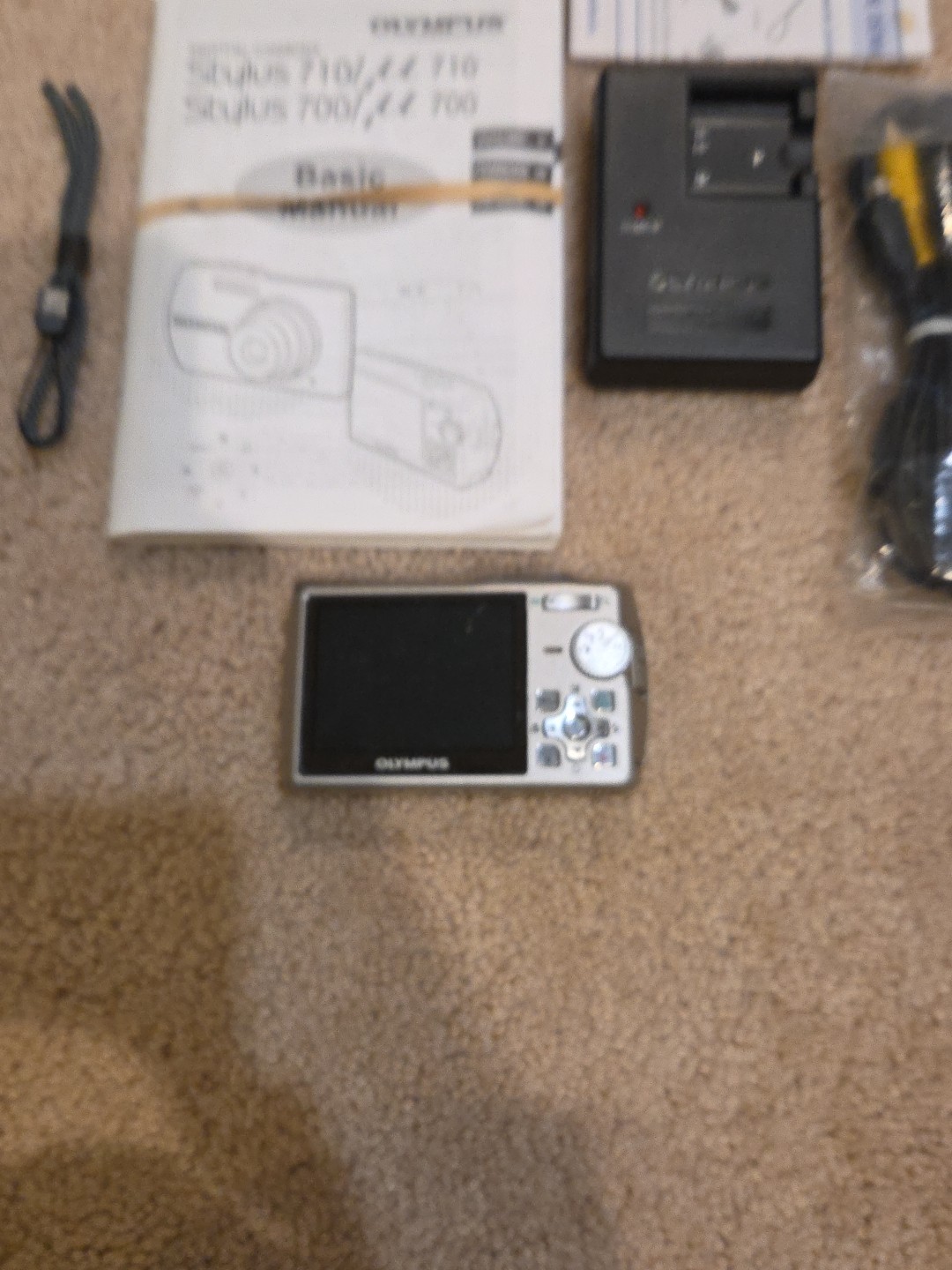 Olympus Stylus 710 7.1MP Digital Camera/Video Silver All-Weather 2.5" LCD Bundle