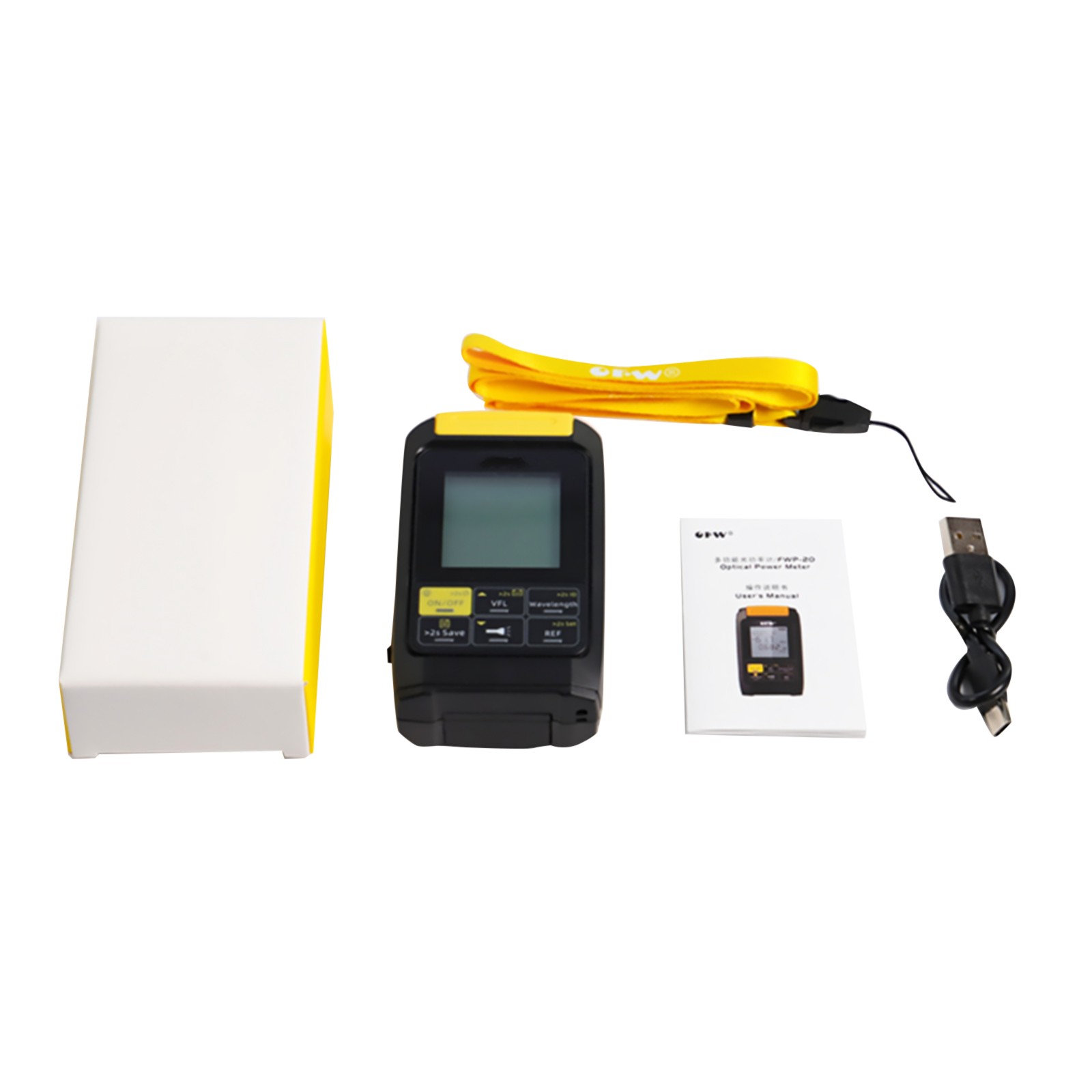 20MW VFL Optical Fiber Tester Power Meter OPM Led light Visual Fault Locator d