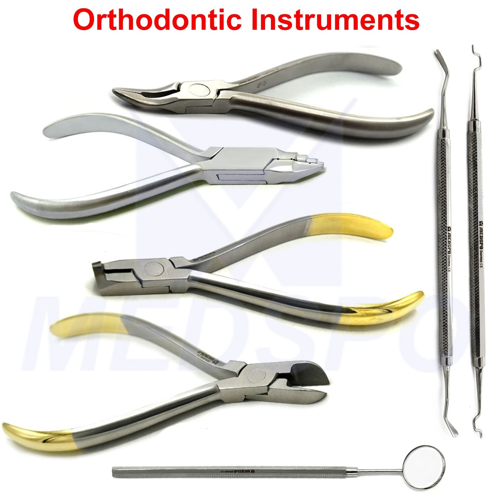 Dental Orthodontic Wire Bending Pliers Distal Archwire Cutter Ligature Director