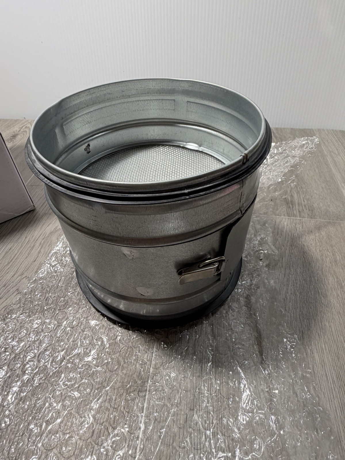 6" Inch Inline Round Duct Filter G4 Class Filtration Purifier System Mesh Filter