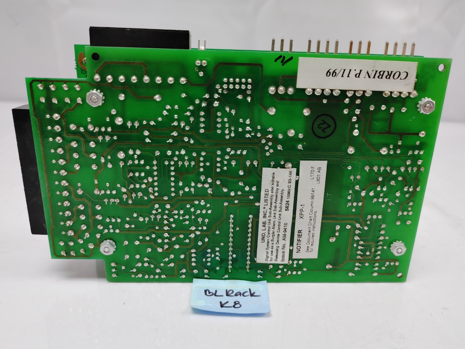 Notifier XPPUB-PCB REV H Fire Alarm Power Supply