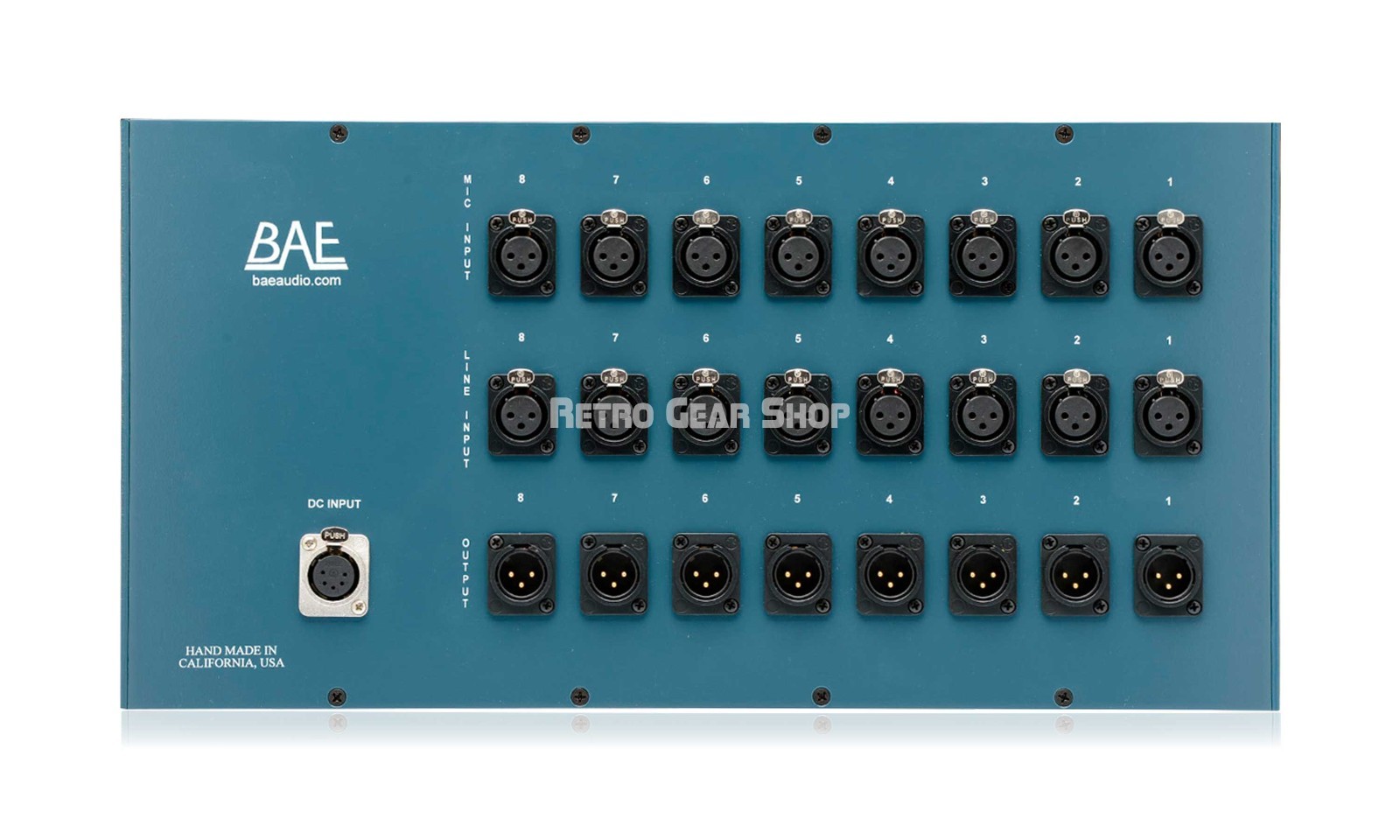 BAE 8CR 8 Channel Module Rack with PSU