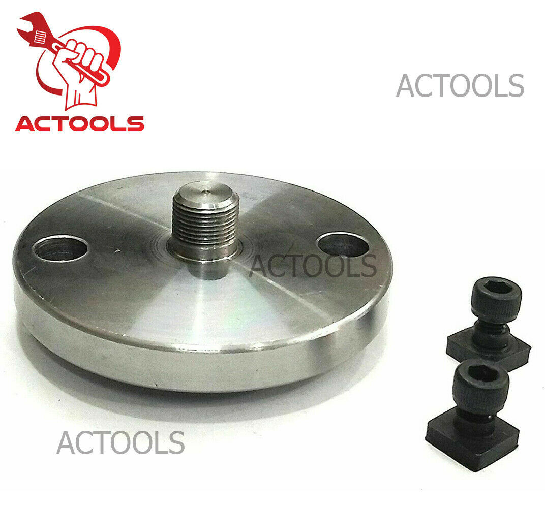Tilting Rotary Table 4'' with 65mm 3 jaw Self Centering Chuck And Backplate Tool
