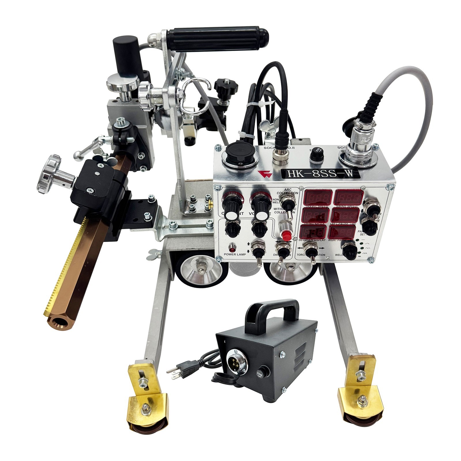 Automatic Welding Trolley Portable Swing Type Magnetic Fillet Welding Trolley