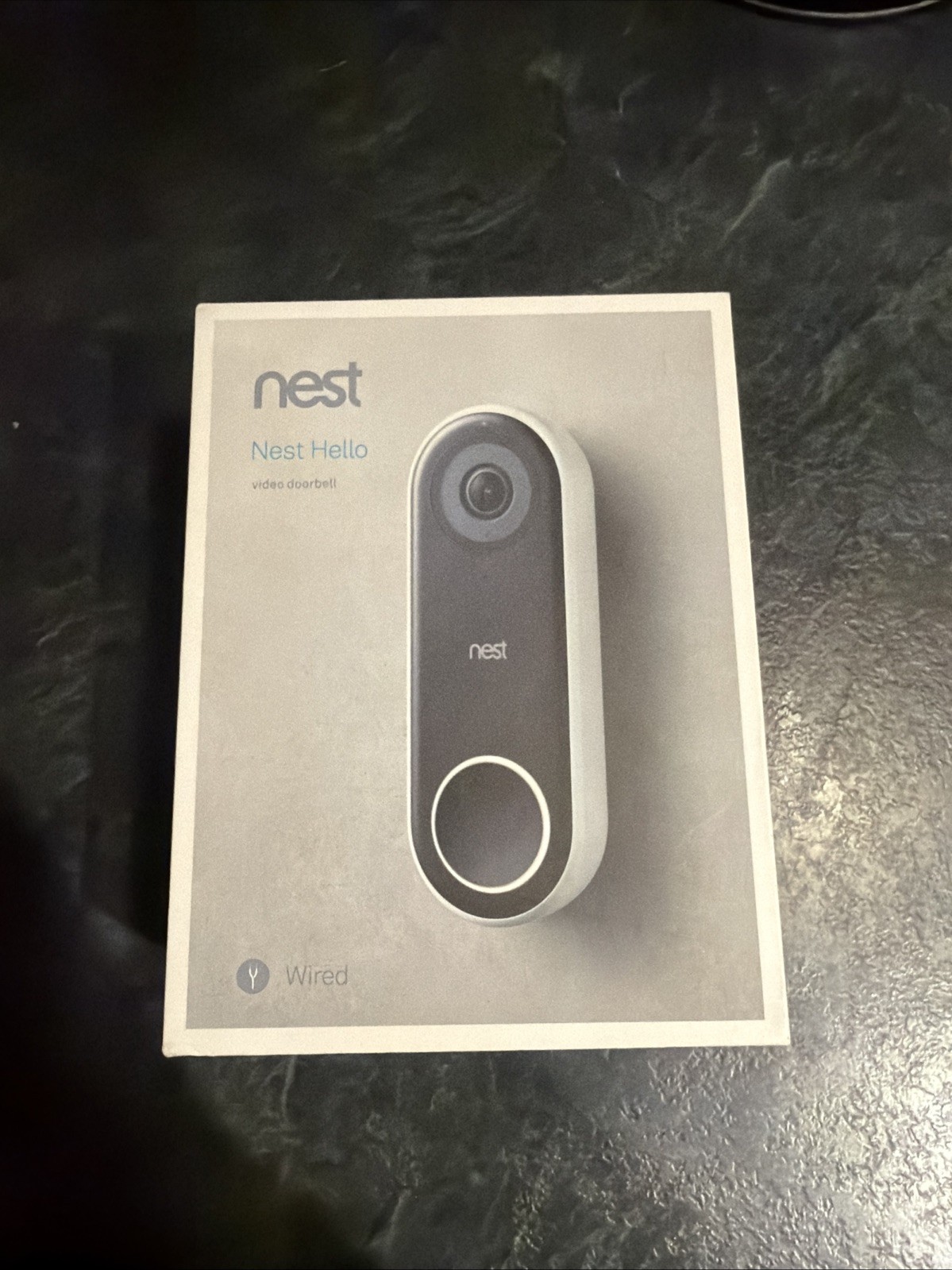 Google Nest Hello Wired Smart Video Doorbell – Tested, Working w/ Box & Full Kit