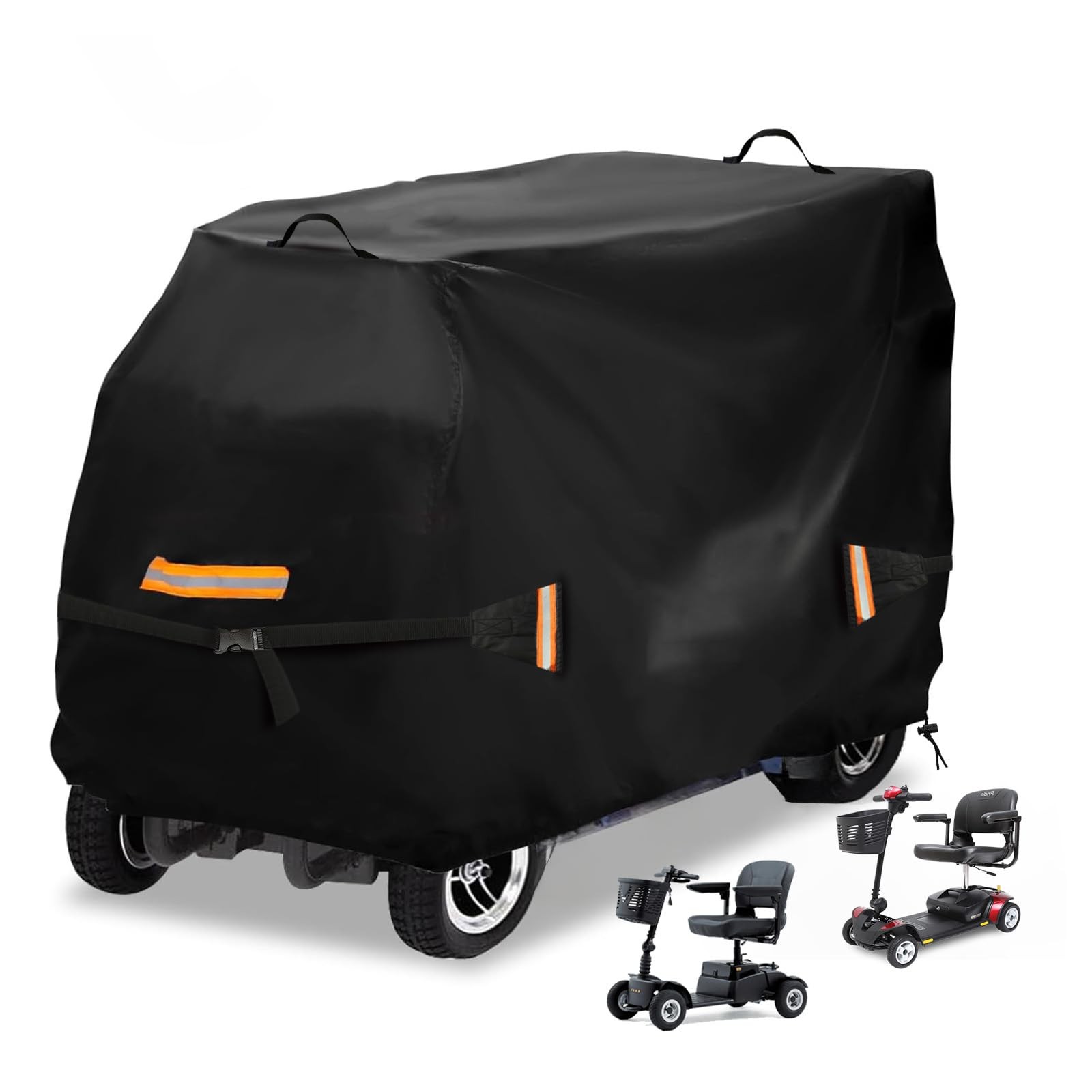 Mobility Scooter Cover, 600D Upgraded Mobility Scooter Storage Cover All-Weat...