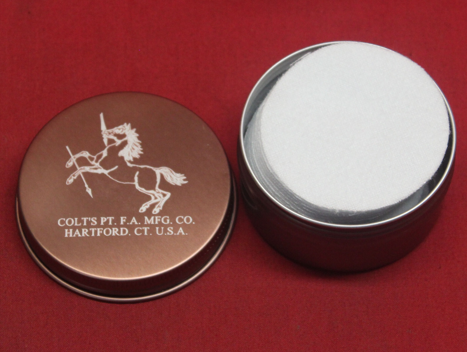 COLT Firearms 1911 & Revolver Bore Cleaning Patch Tin