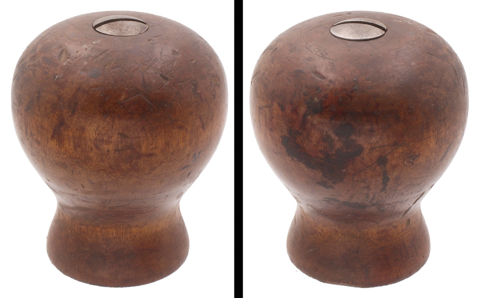Orig. Hardwood Front Knob for Shapliegh DE7 Jointer- w/ Screw - mjdtoolparts