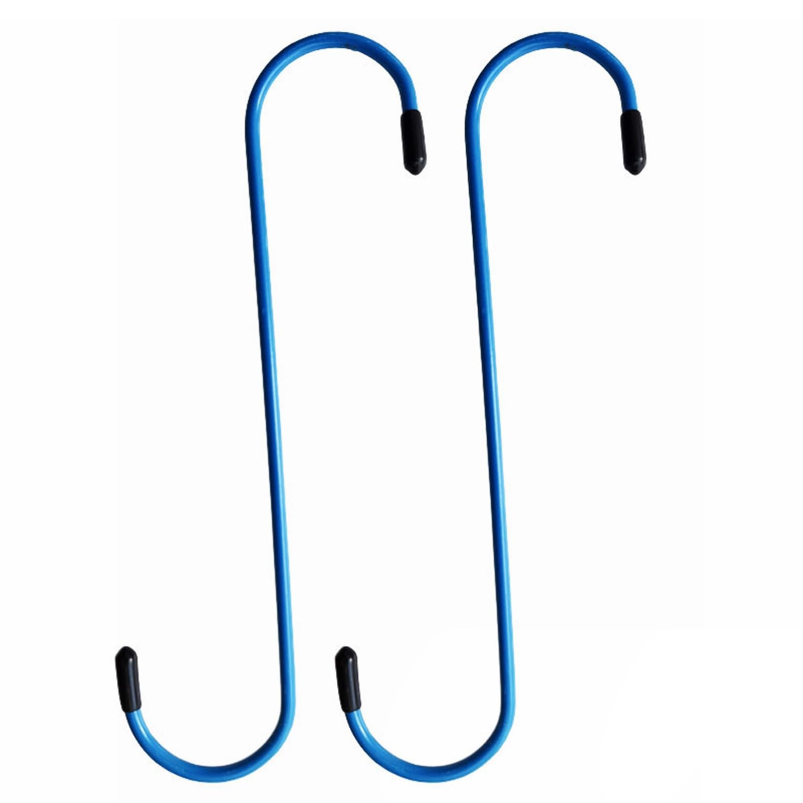GOLOVENLD 2Pcs Steel Brake Caliper Hanger Hooks with Rubber Tips for Blue