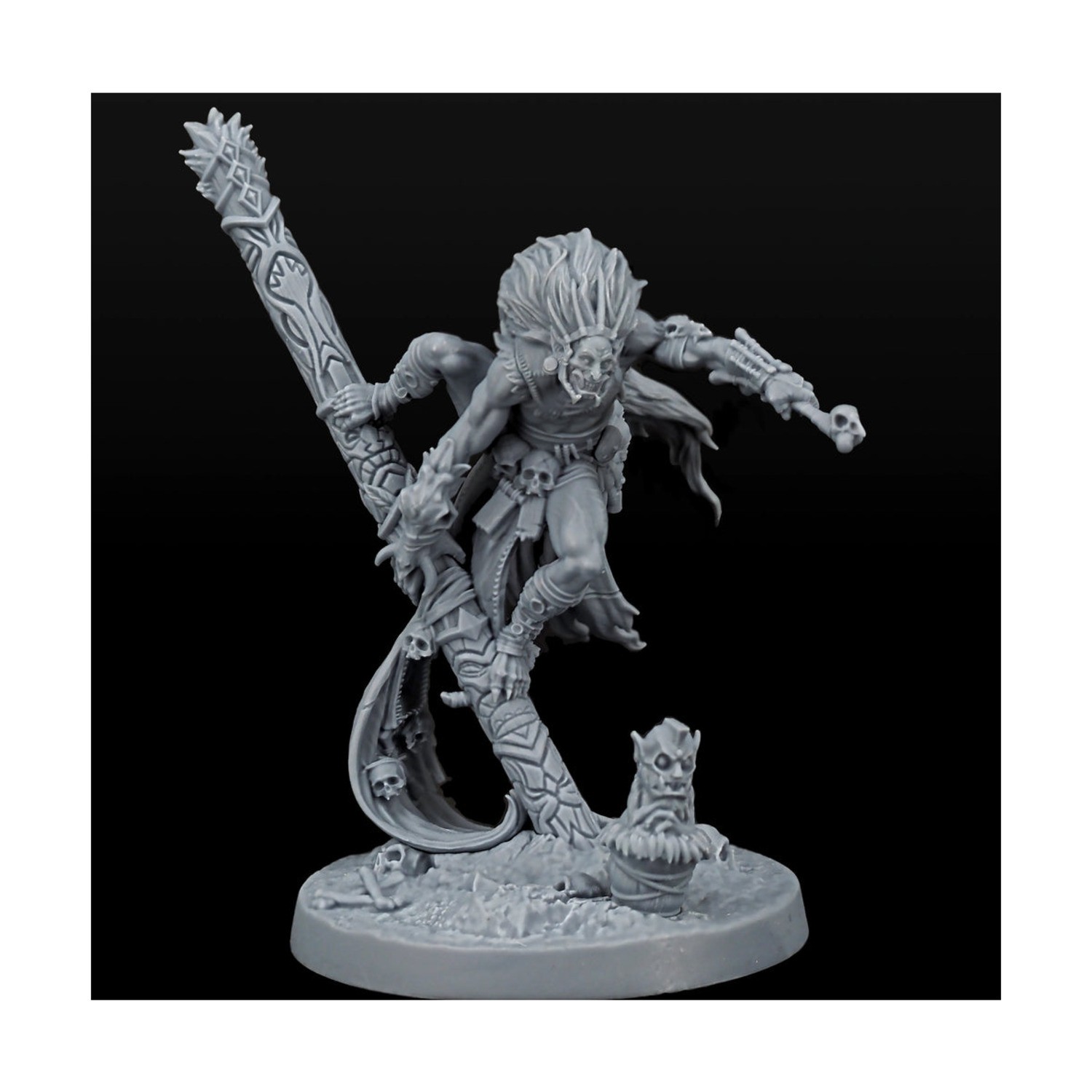Creature Caster Judgement Heroes 32mm Haksa Pack New