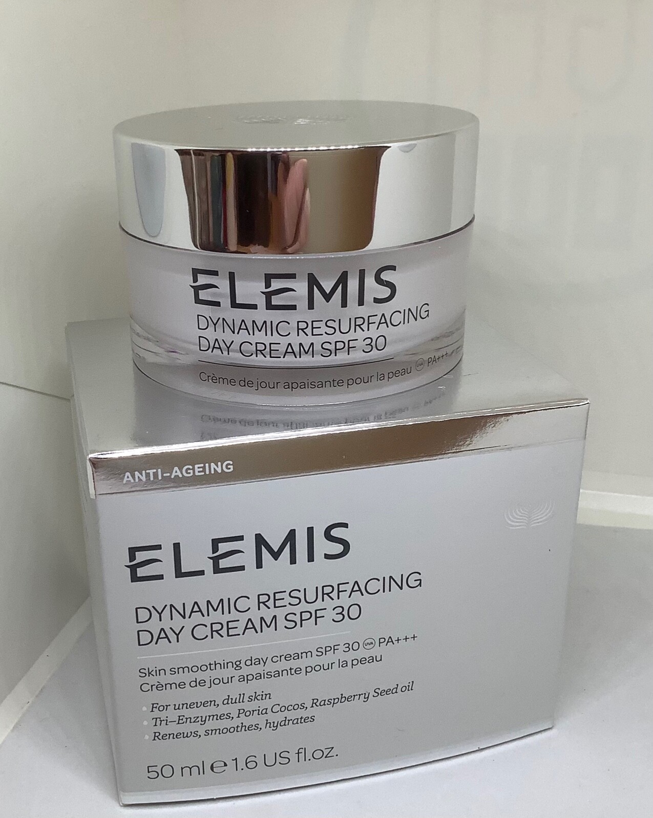 ELEMIS DYNAMIC RESURFACING DAY CREAM SPF30 1.6 OZ 50 ML NIB
