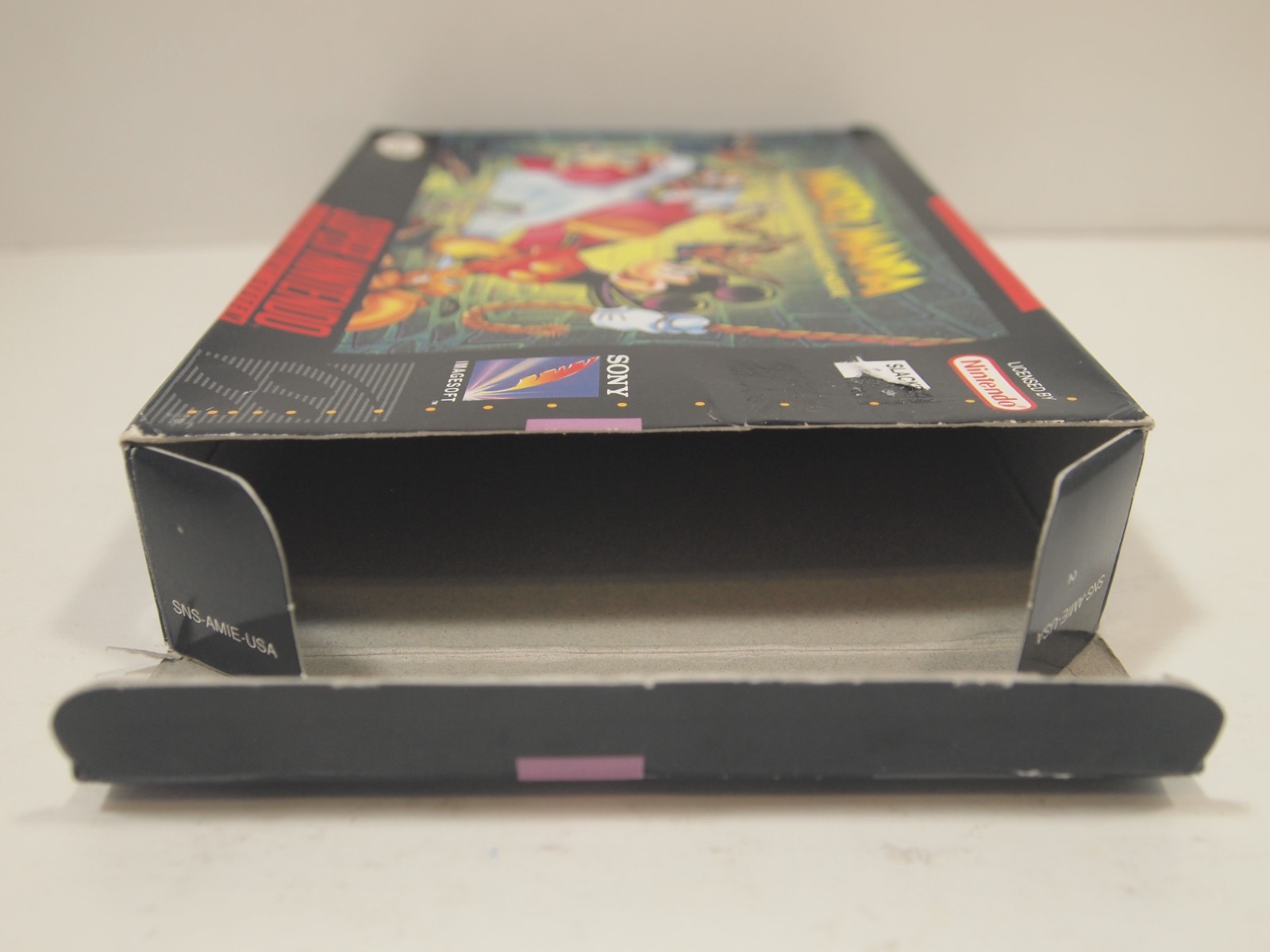Mickey Mania (Super Nintendo | SNES) Authentic BOX ONLY