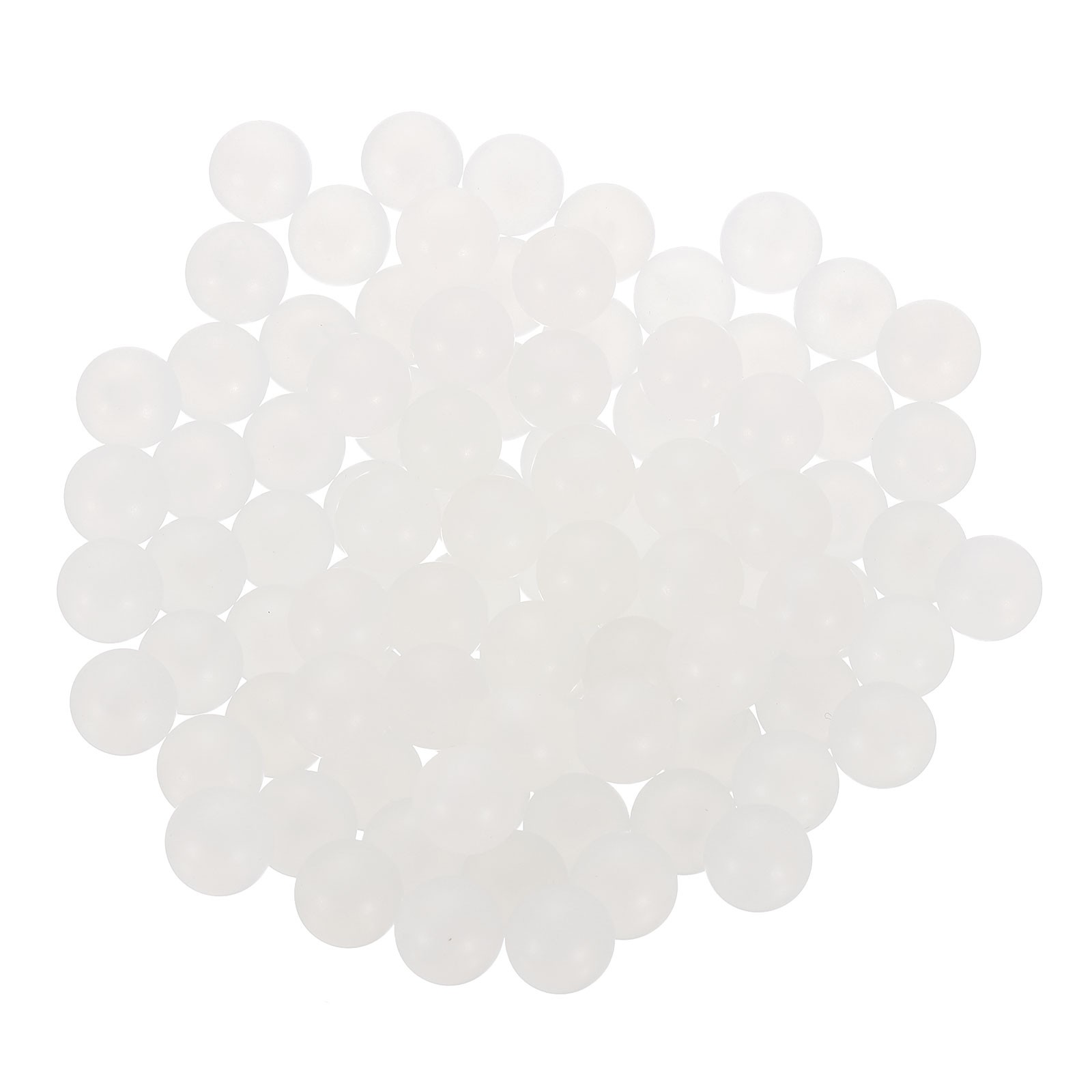 300pcs PP Plastic Bearing Balls 10mm Solid Plastic Ball White
