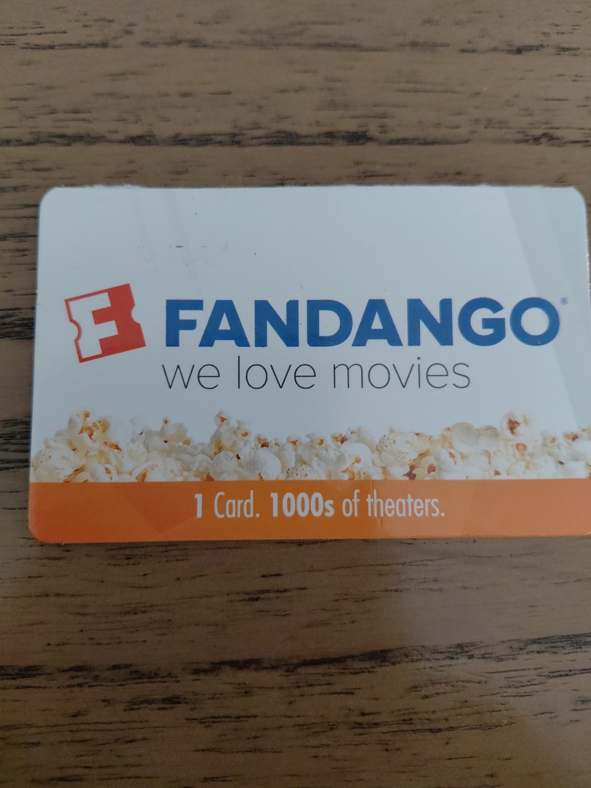 $50 Fandango Movie Gift Card