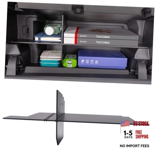 JKCOVER Glove Box Organizer Compatible with 2024 2025 2026 Toyota Tacoma(4th