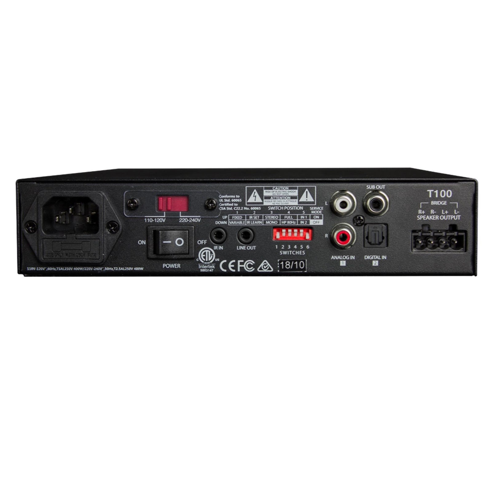 Current Audio Landscape Audio Pkg: Amp, 4 speakers, Sub