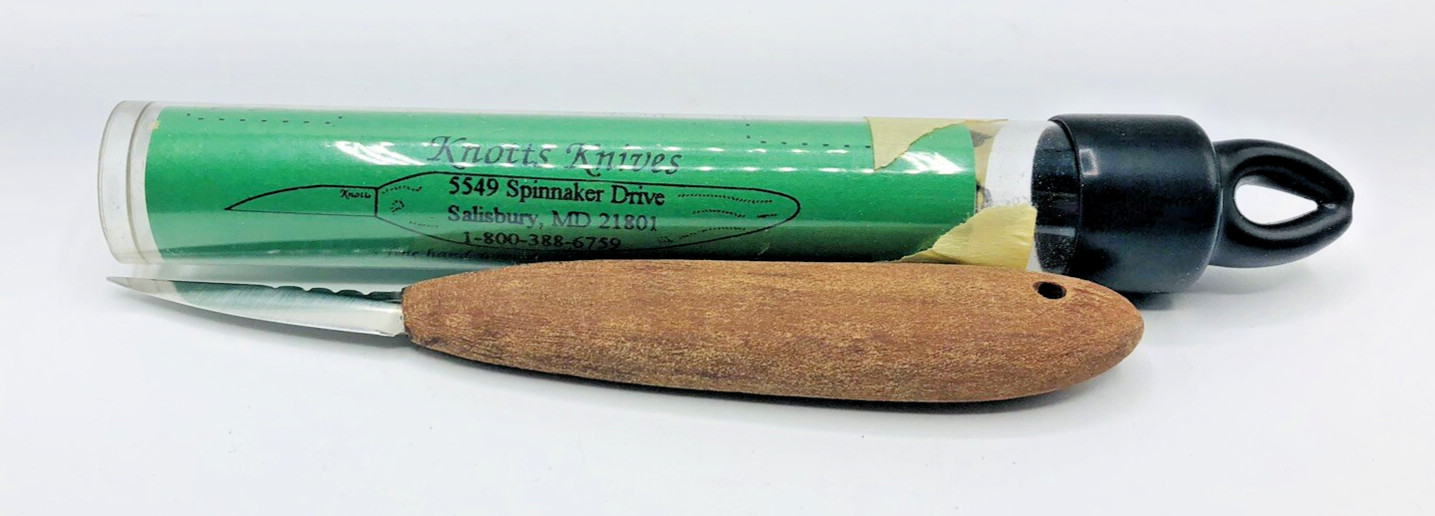 KNOTTS KNIVES WOOD CARVING KNIFE WOODCARVING ORIGINAL rare whittling bird decoy