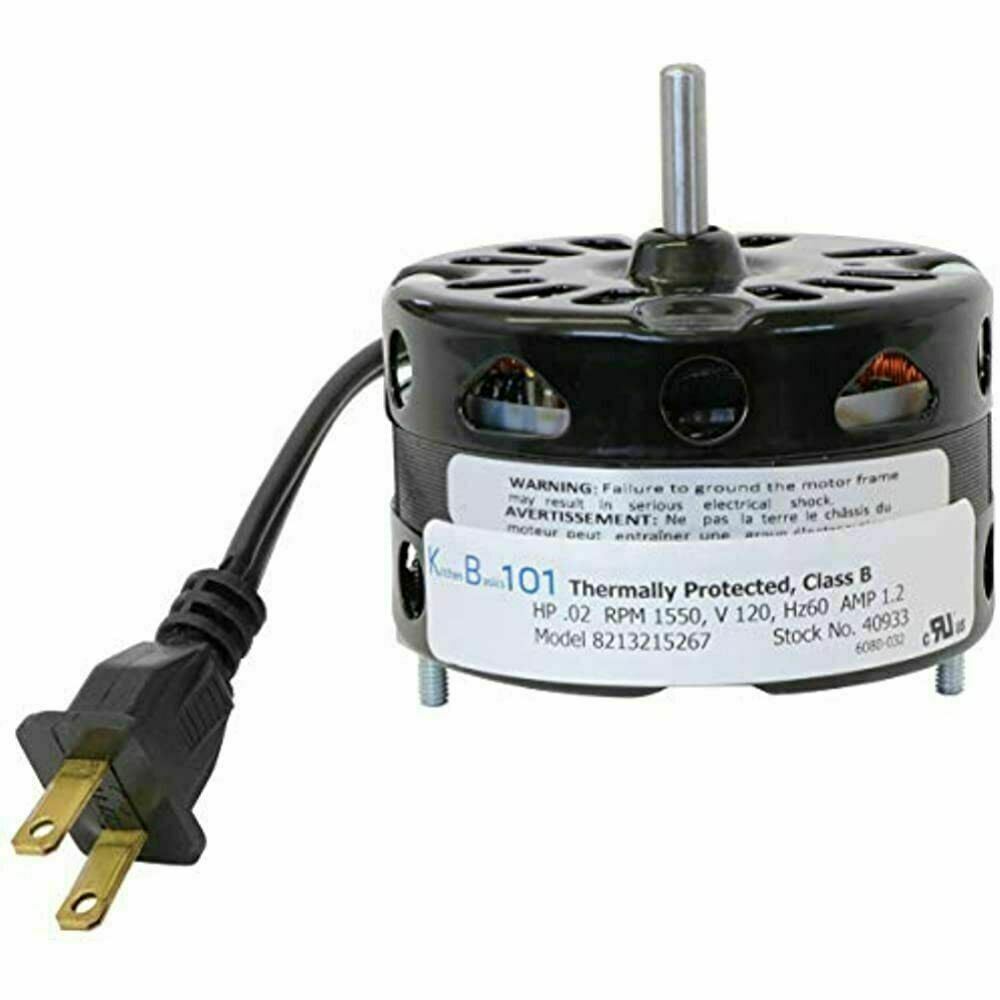 3.3" Bathroom Vent Fan Motor for Nutone Broan 86933 86933000 Emerson F33CYBNN931