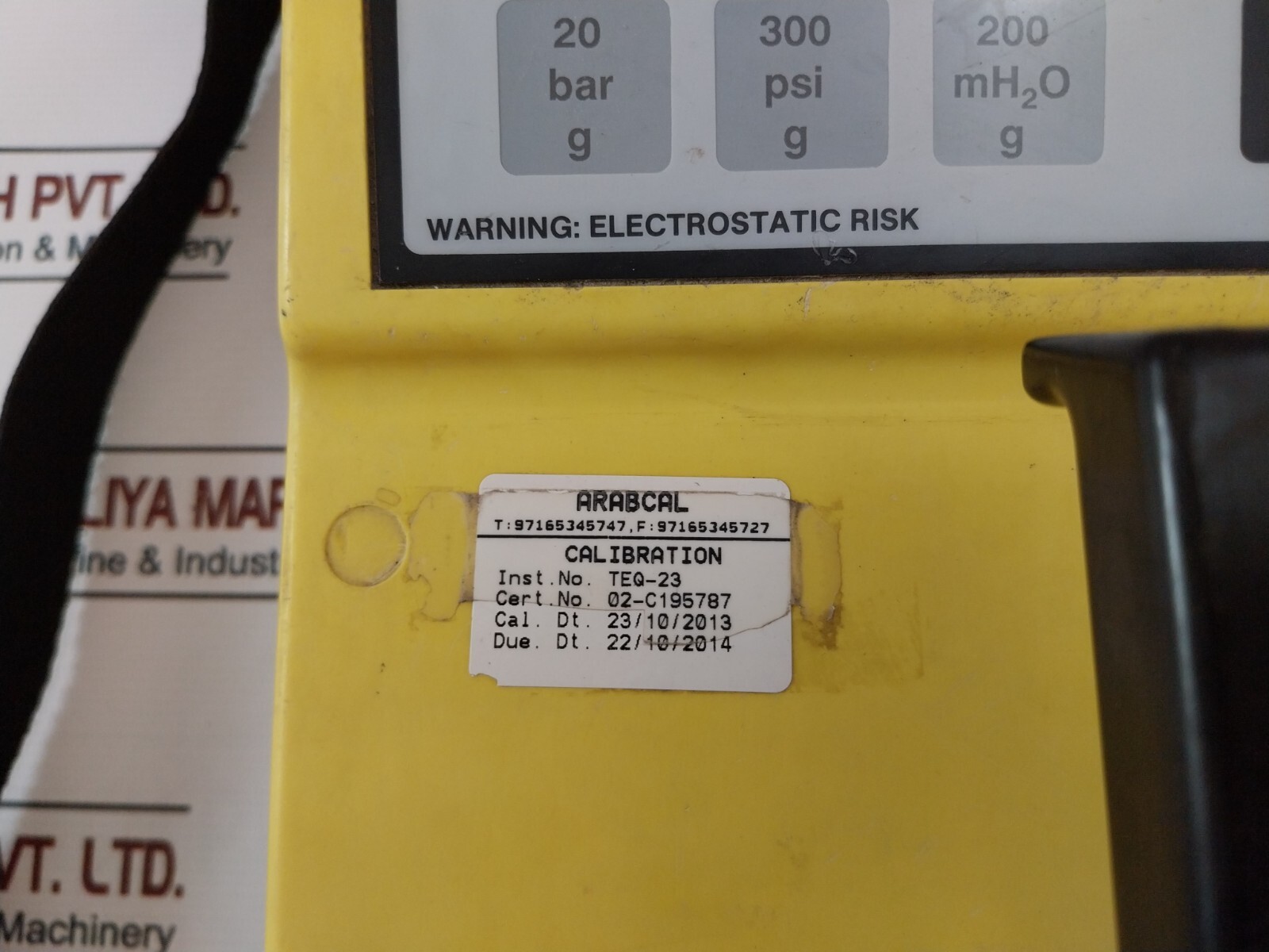 DRUCK DPI 601 (IS) Digital Pressure Indicator (Not Working)