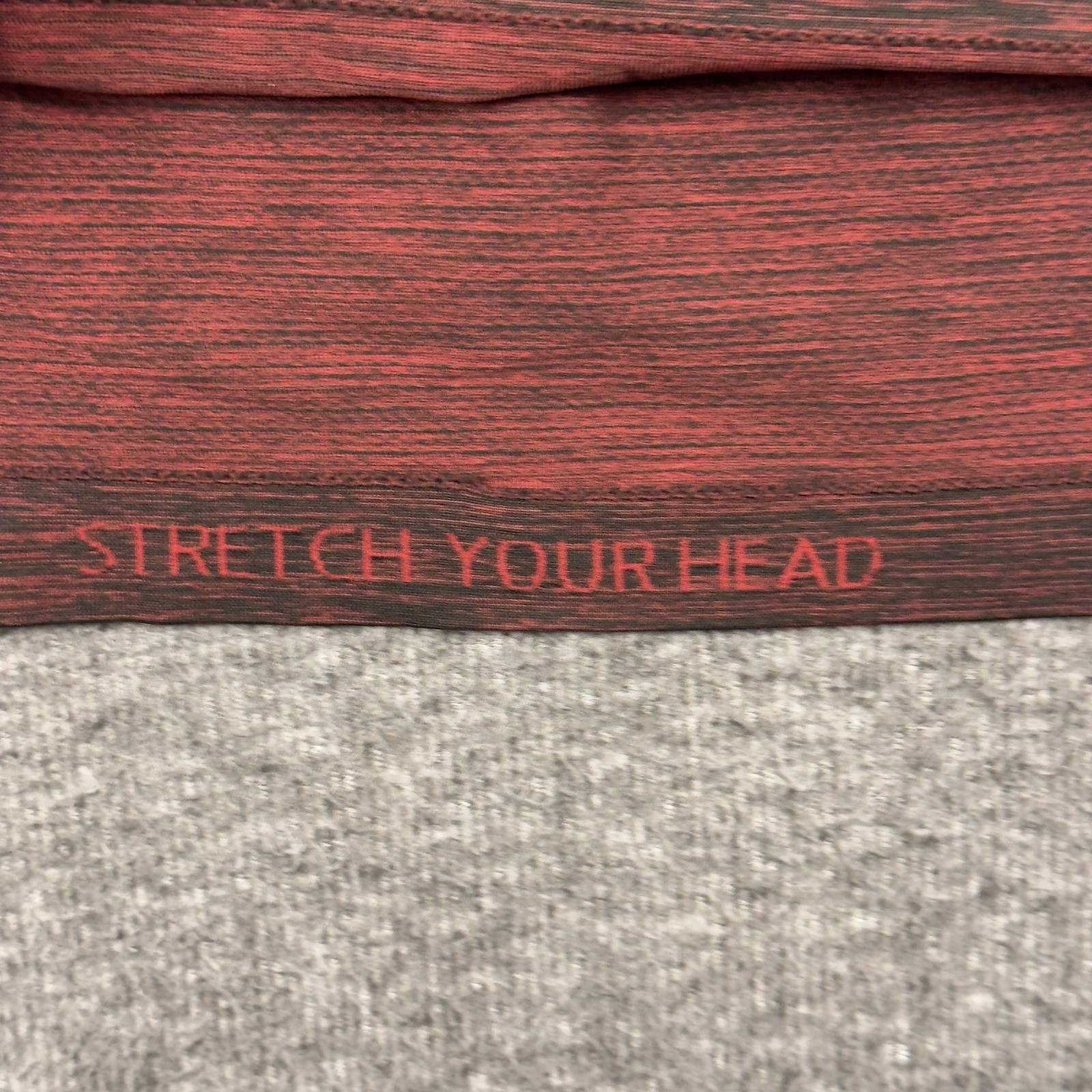 Lululemon Pullover Mens Large Red 1/4 Zip Long Sleeve Performance Athletic Top