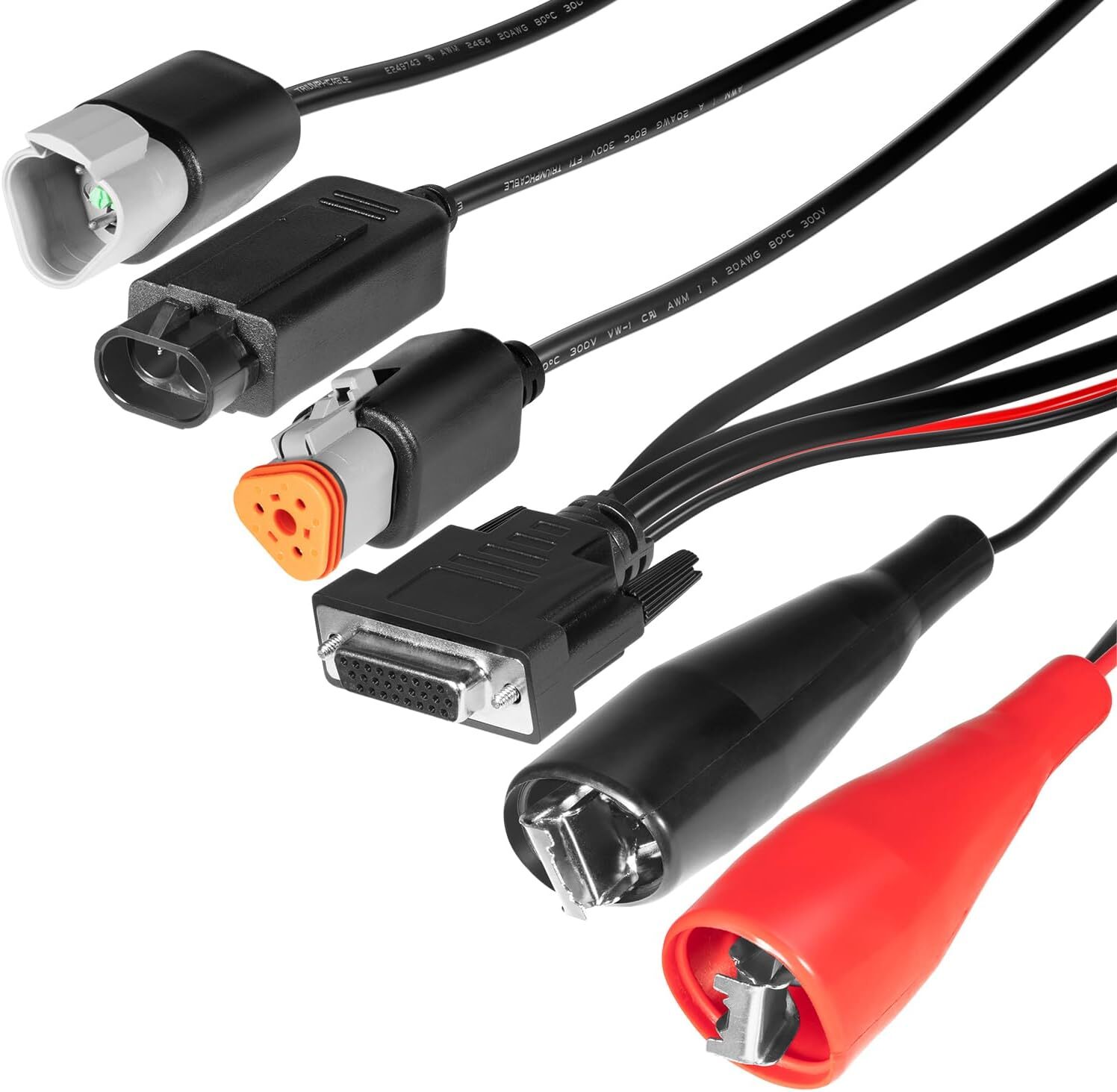 for MPS-493033 Diagnostic Adapter Cable for Cummins 3-Pin or 2-Pin USB-Link 2/3