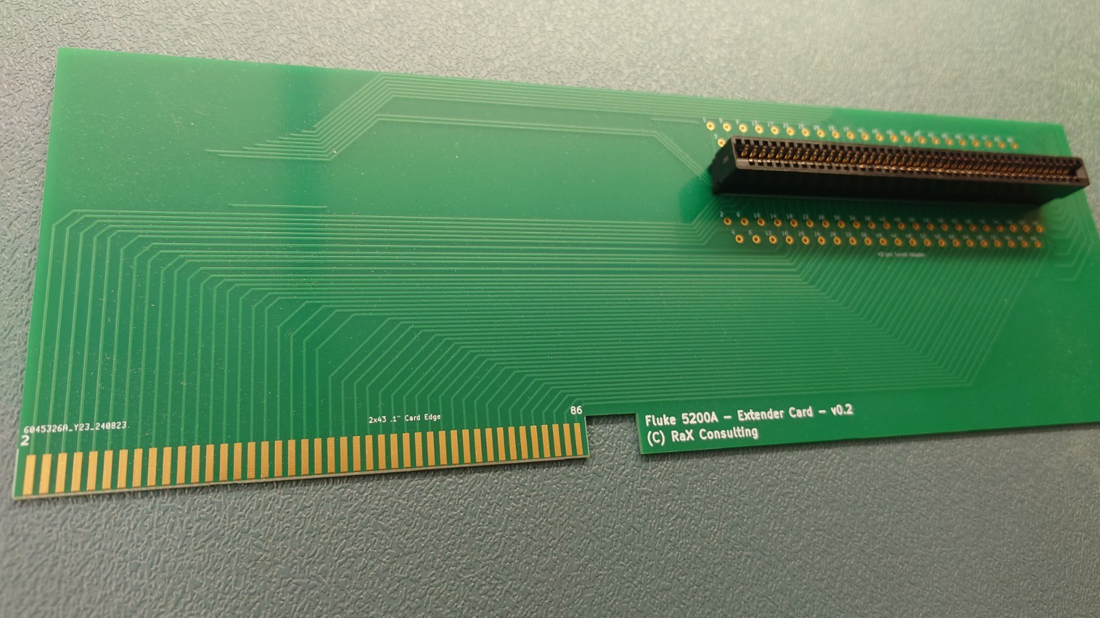 Fluke 5200A - extender card v0.2