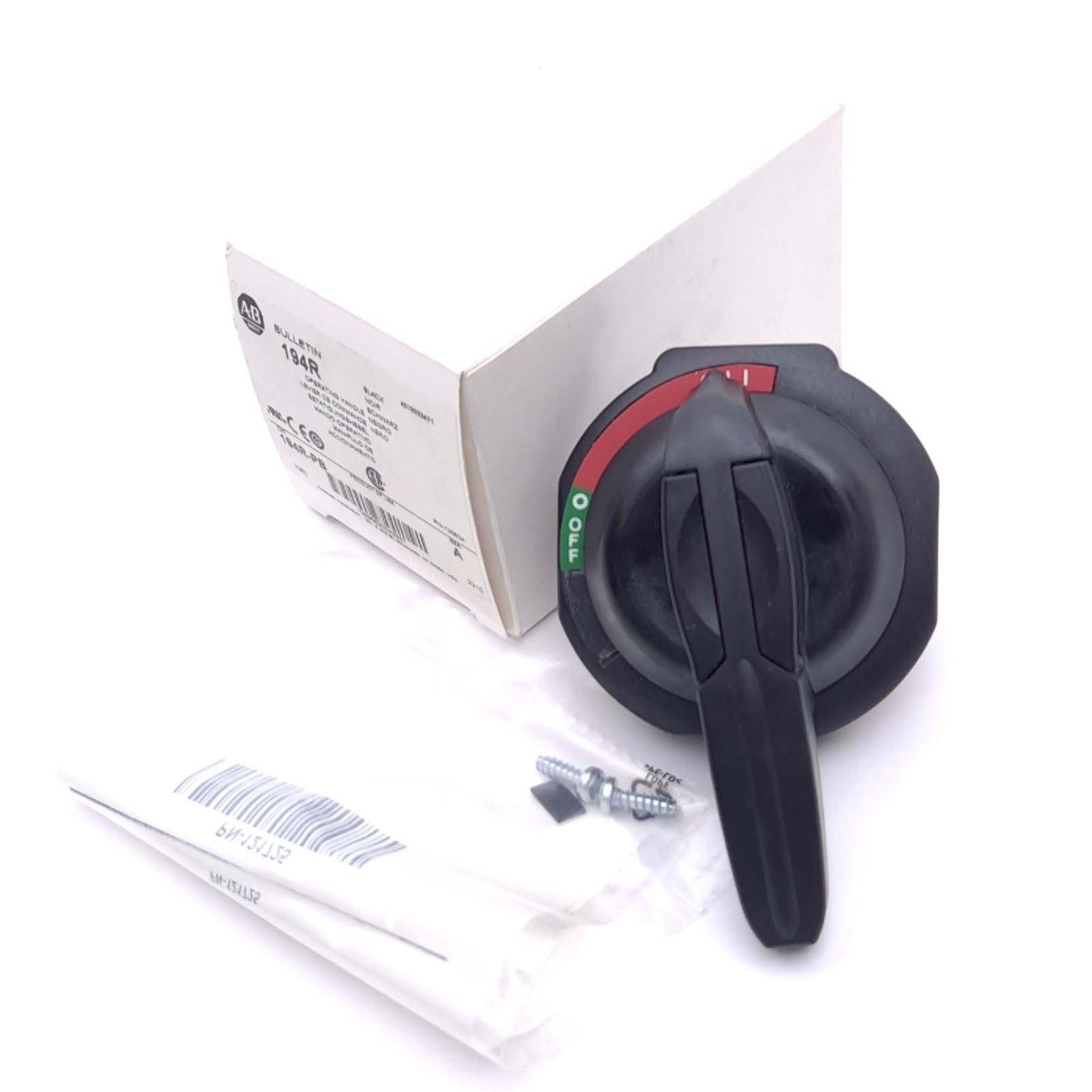 Allen Bradley 194R-PB Disconnect Switch Rotary Operating Handle 90°, Padlockable