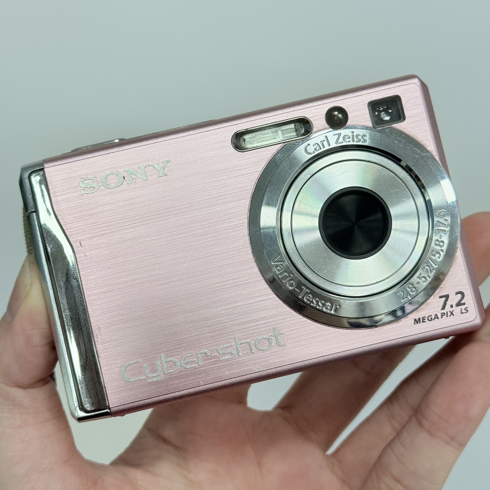 Sony Cyber-shot DSC-W80 Digital Camera 3x Optical Zoom Tested & Ready to Use
