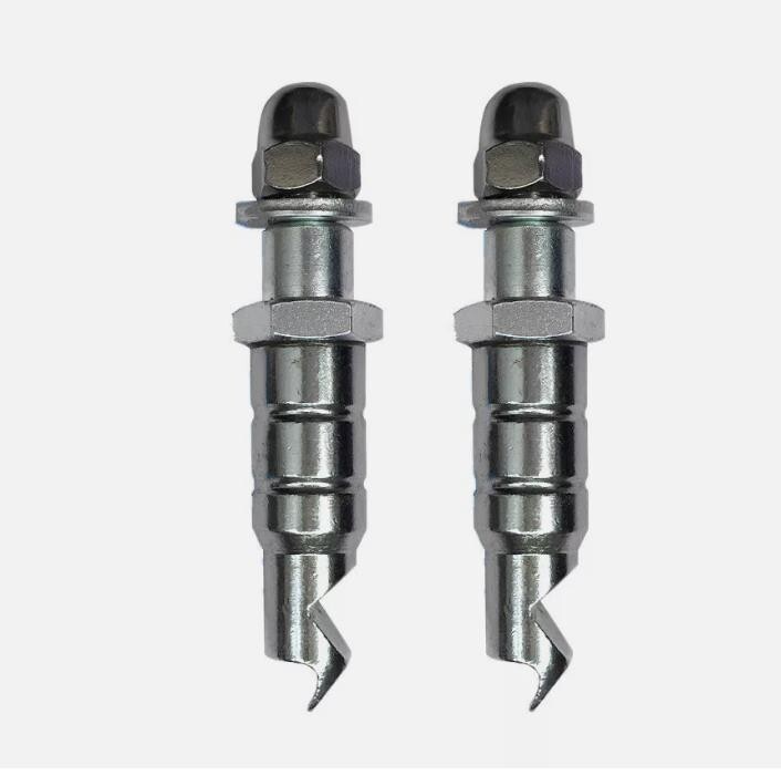 2PCS  Wheel V3D Alignment System Clamp Reversible Rim 12mm Claw Tyre Repair Part